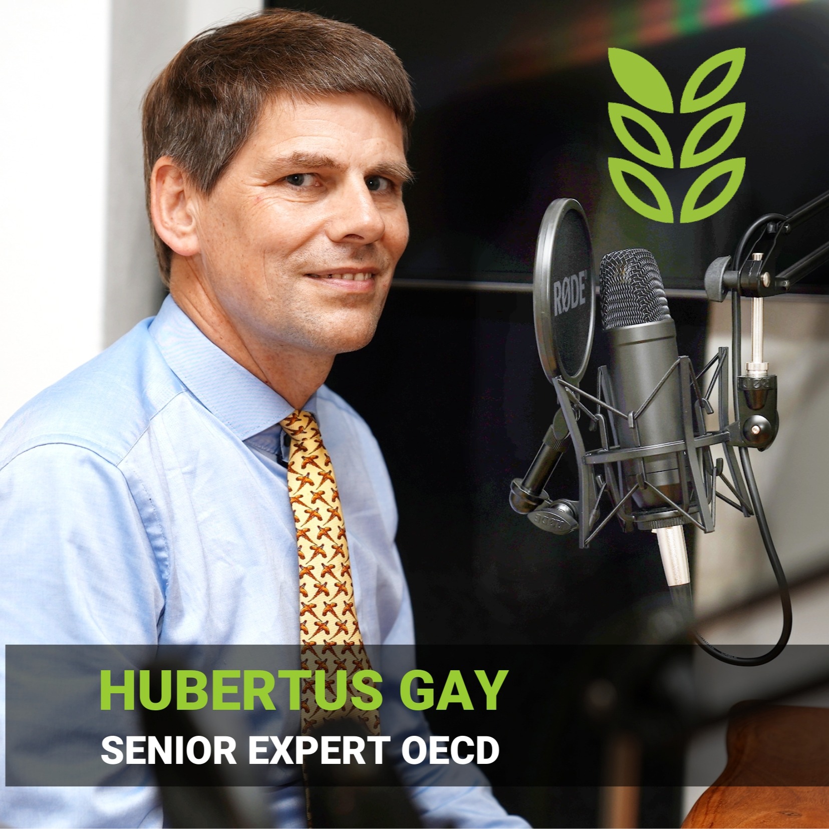OECD senior expert Hubertus Gay discusses the future of global agriculture episode artwork