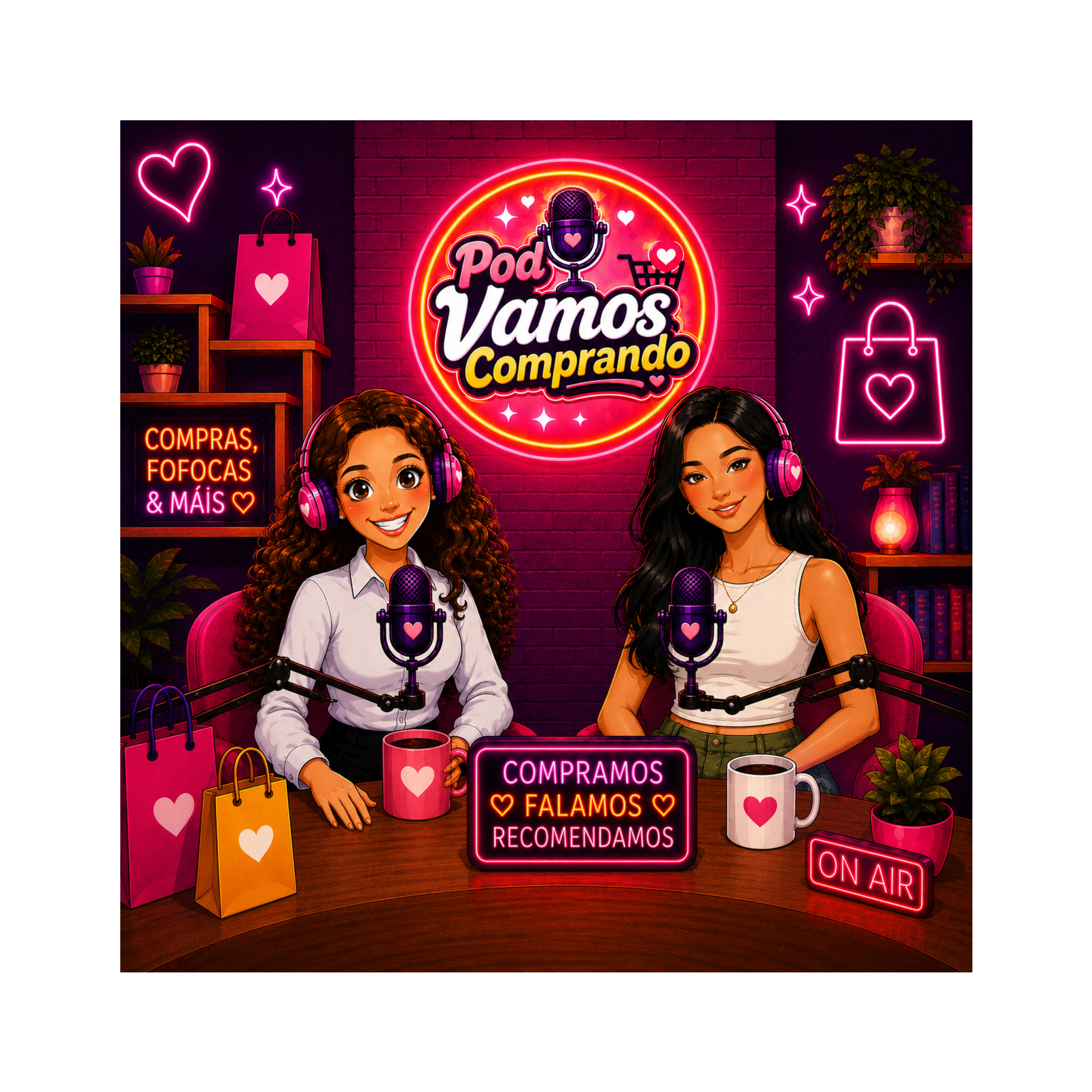 Episódio 0 — A NOVA INTEGRANTE CHEGOU! 💖 Livros, Fofocas e Comprinhas episode artwork
