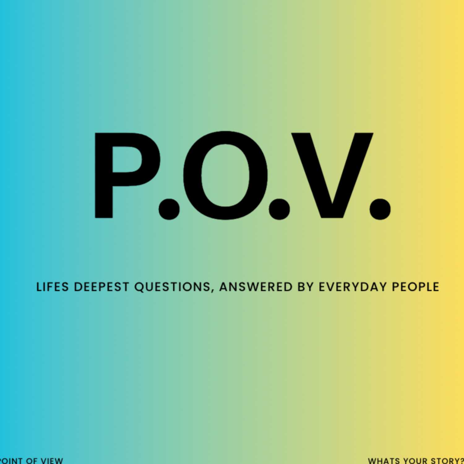 Point of View (p.o.v.) podcast artwork