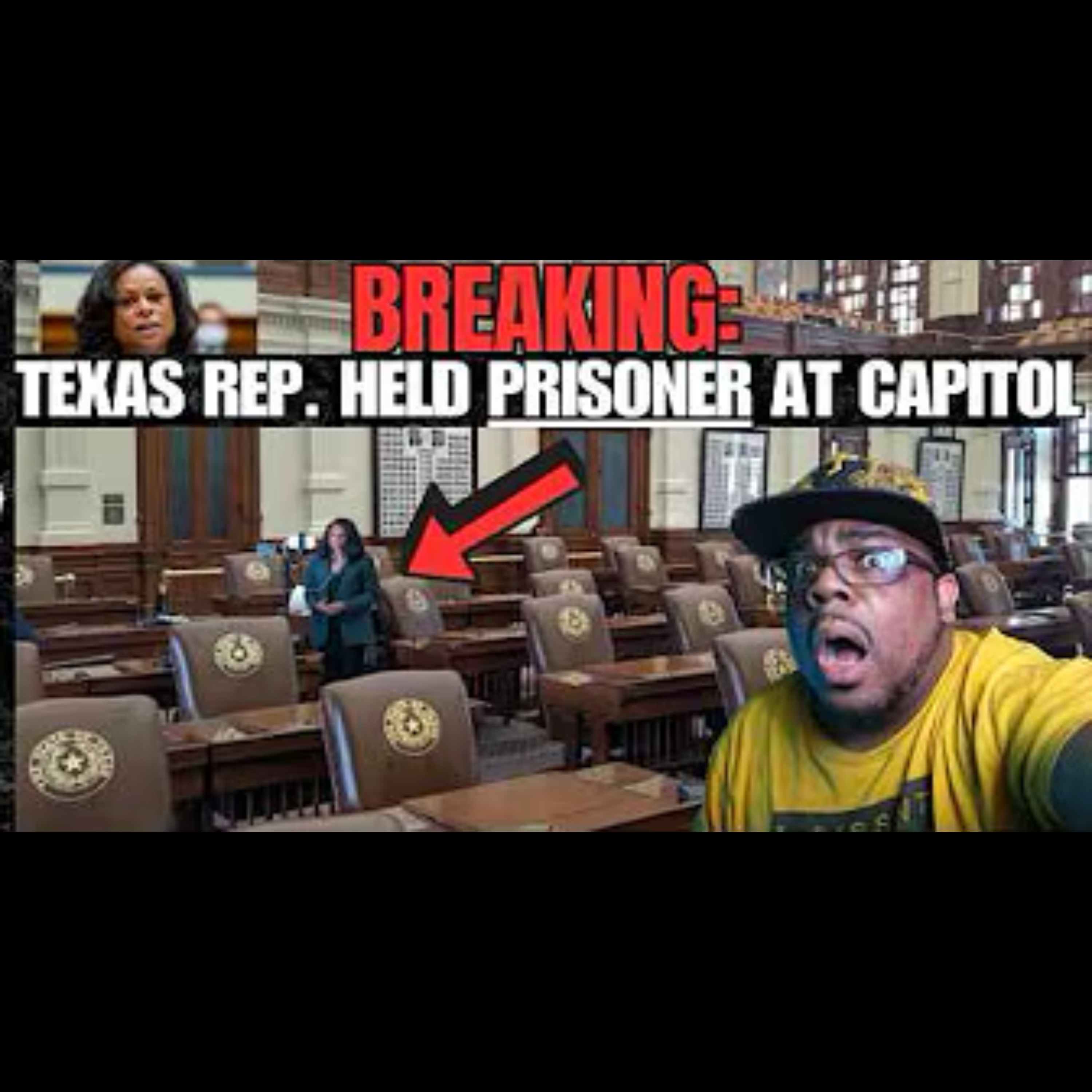 BREAKING: Texas Democratic Rep. Nicole Collier IMPRISONED At The Capitol Against Her Will episode artwork