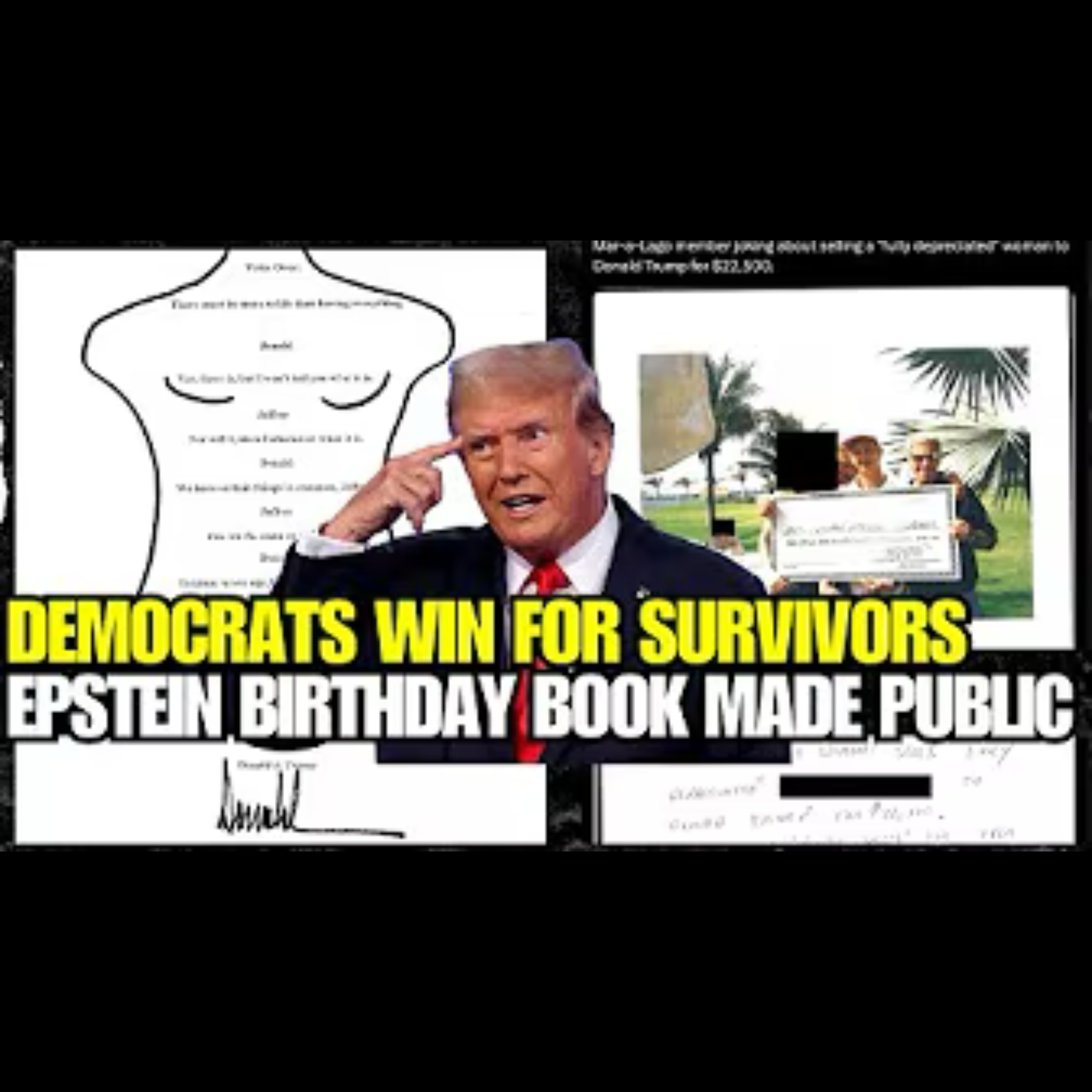 Trump CRUMBLES // ENRAGED As Democrats EXPOSE Epstein Birthday Booklet | Full Breakdown episode artwork