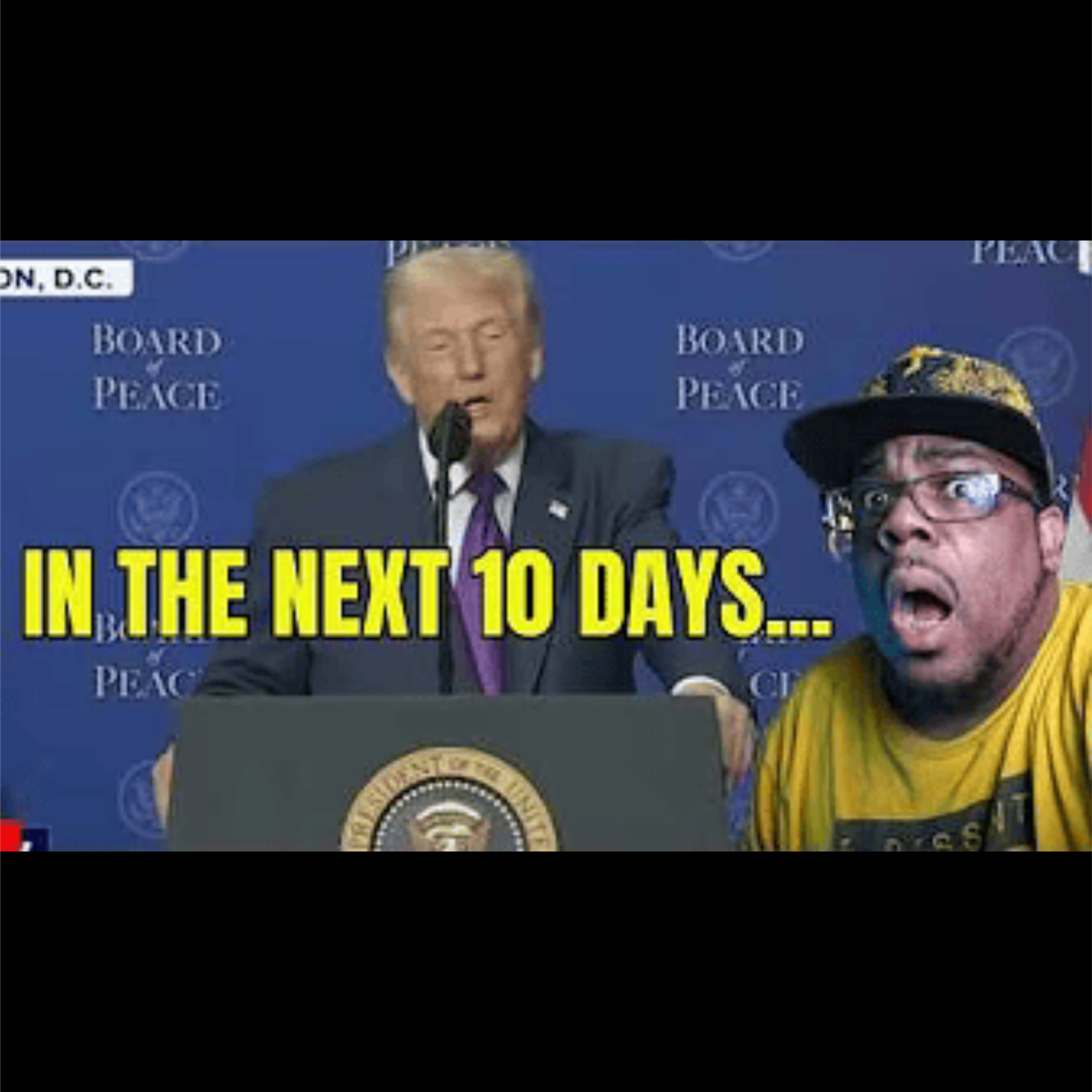 Trump Signals Possible Iran Conflict During “Board of Peace” Speech episode artwork