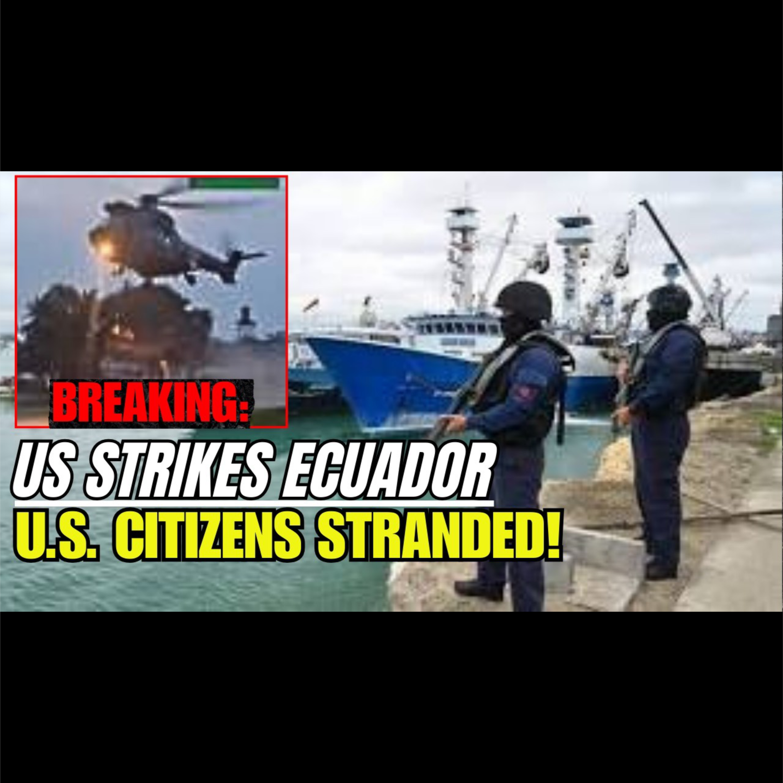 U.S. Conducting Military Operations In Ecuador | Operation Southern Spear episode artwork