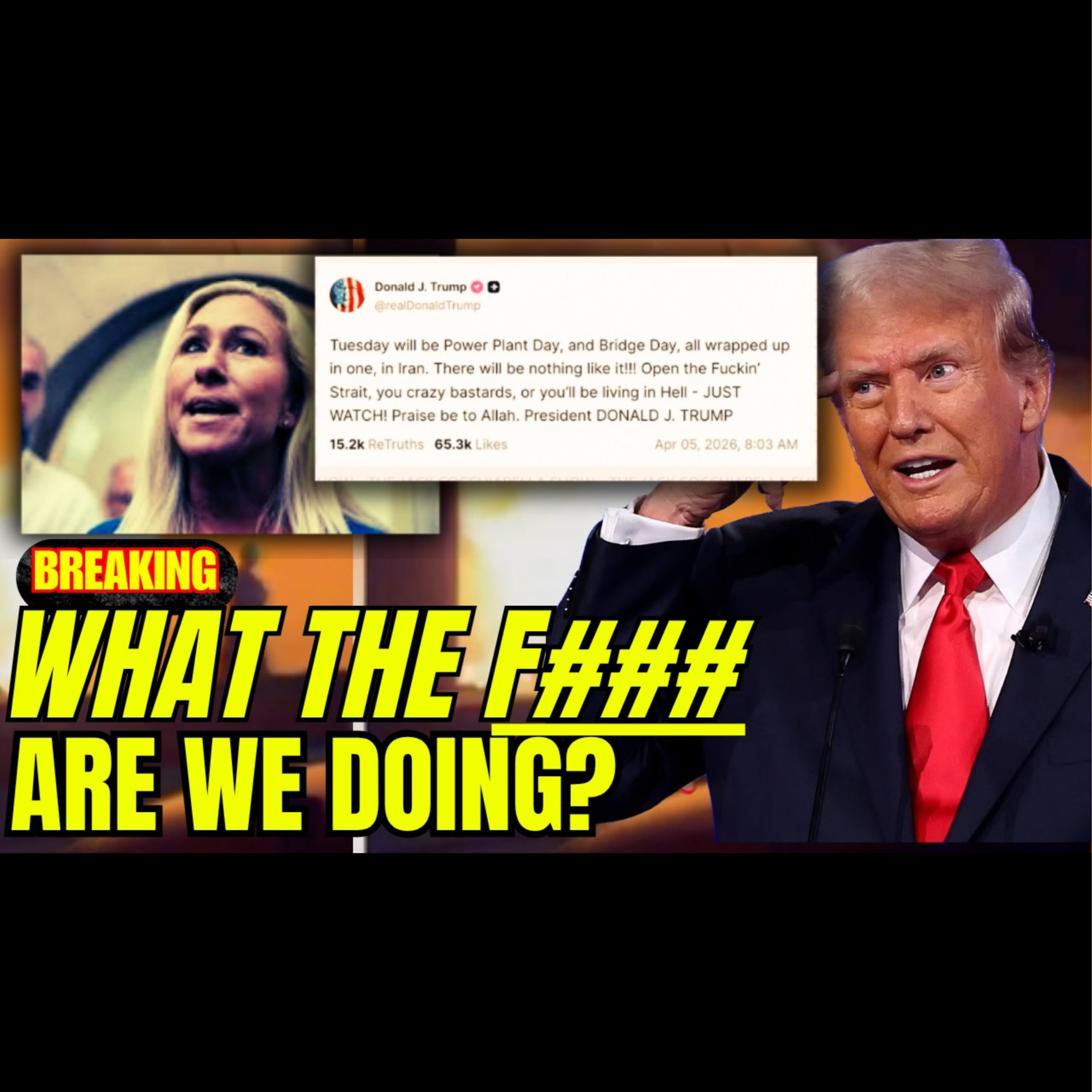 Trump's Easter F-Bomb Meltdown — Congress Demands 25th Amendment episode artwork