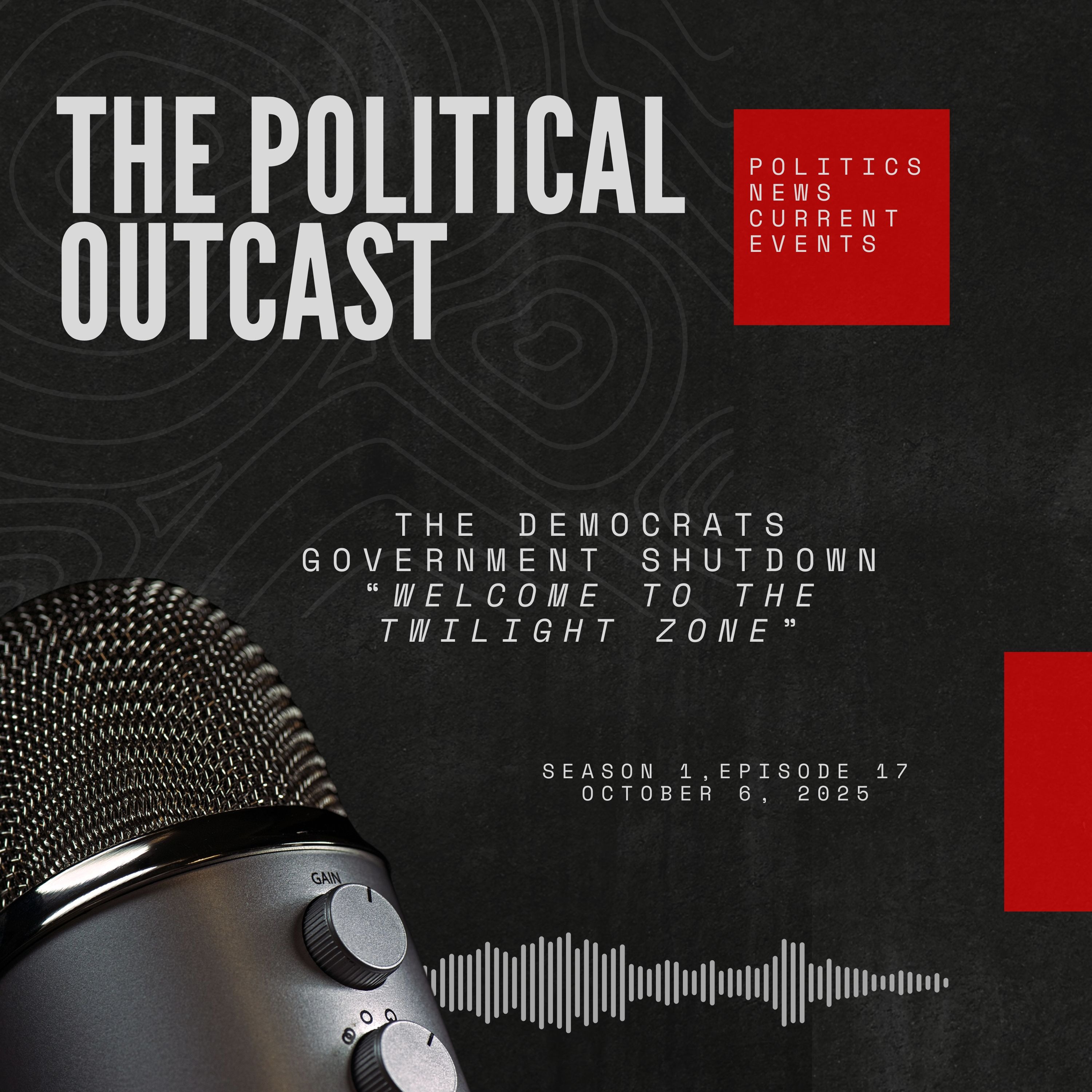 The Democrat's Government Shutdown "Welcome to the Twilight Zone"