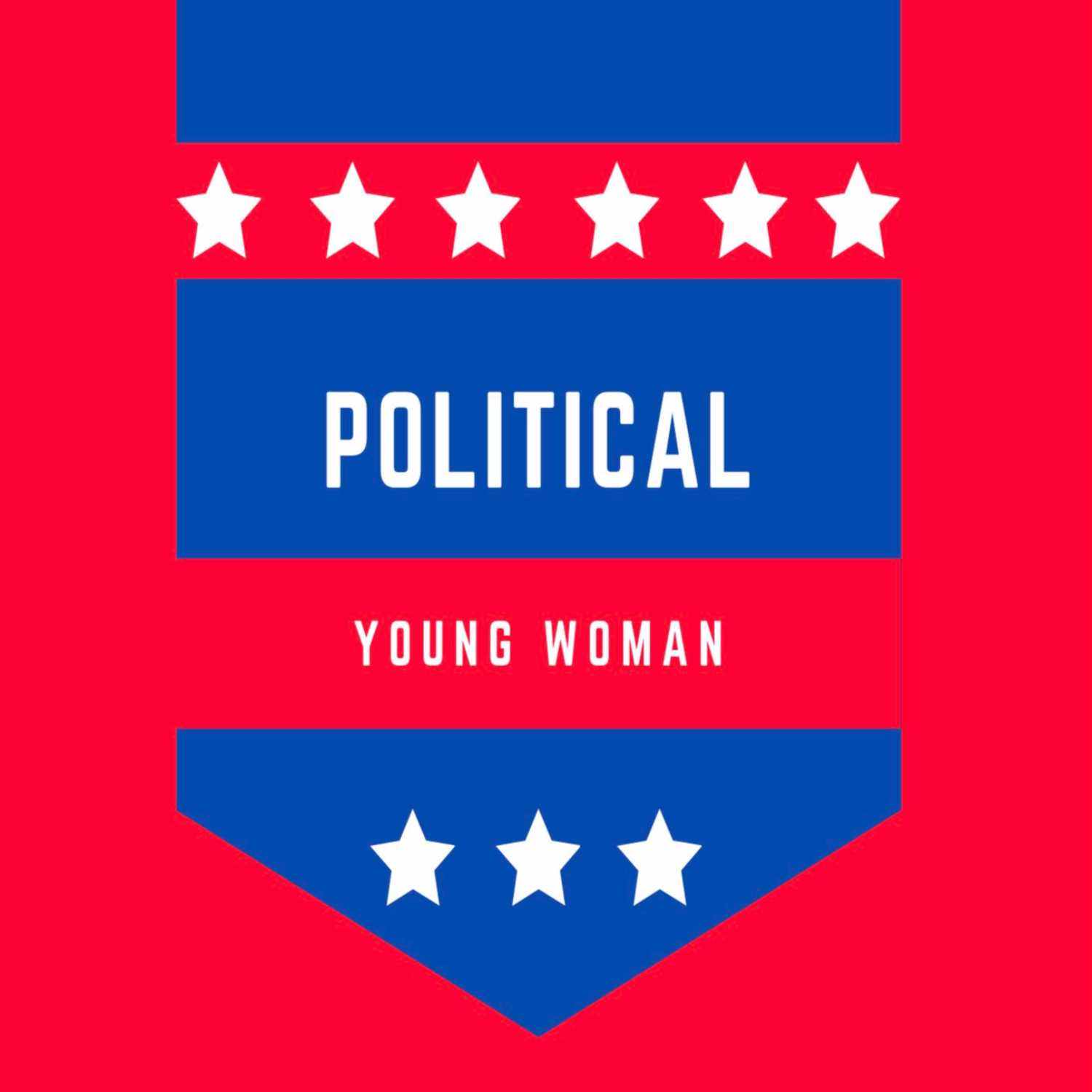 Political Young Woman