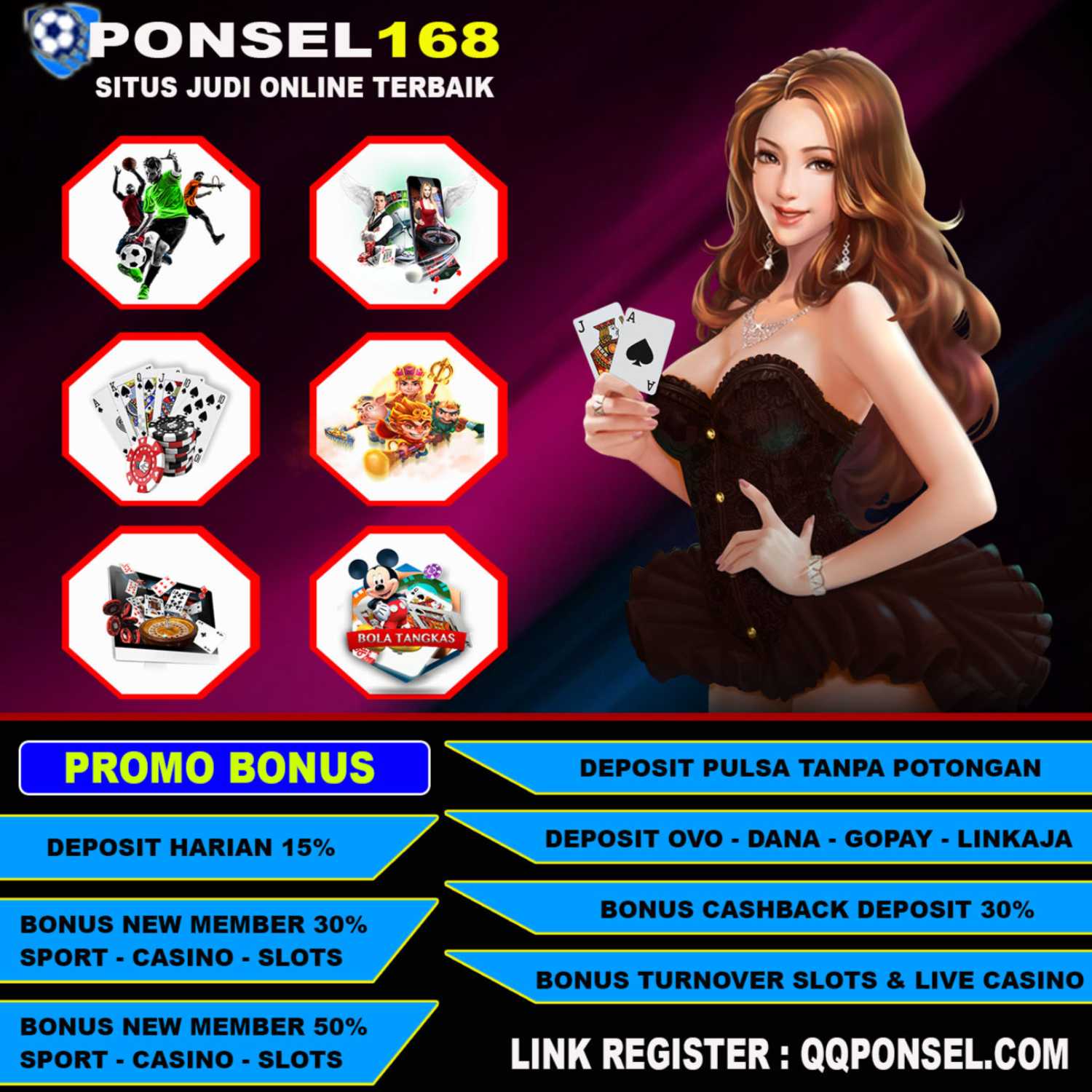 situs judi slot terpercaya deposit pulsa tanpa potongan
