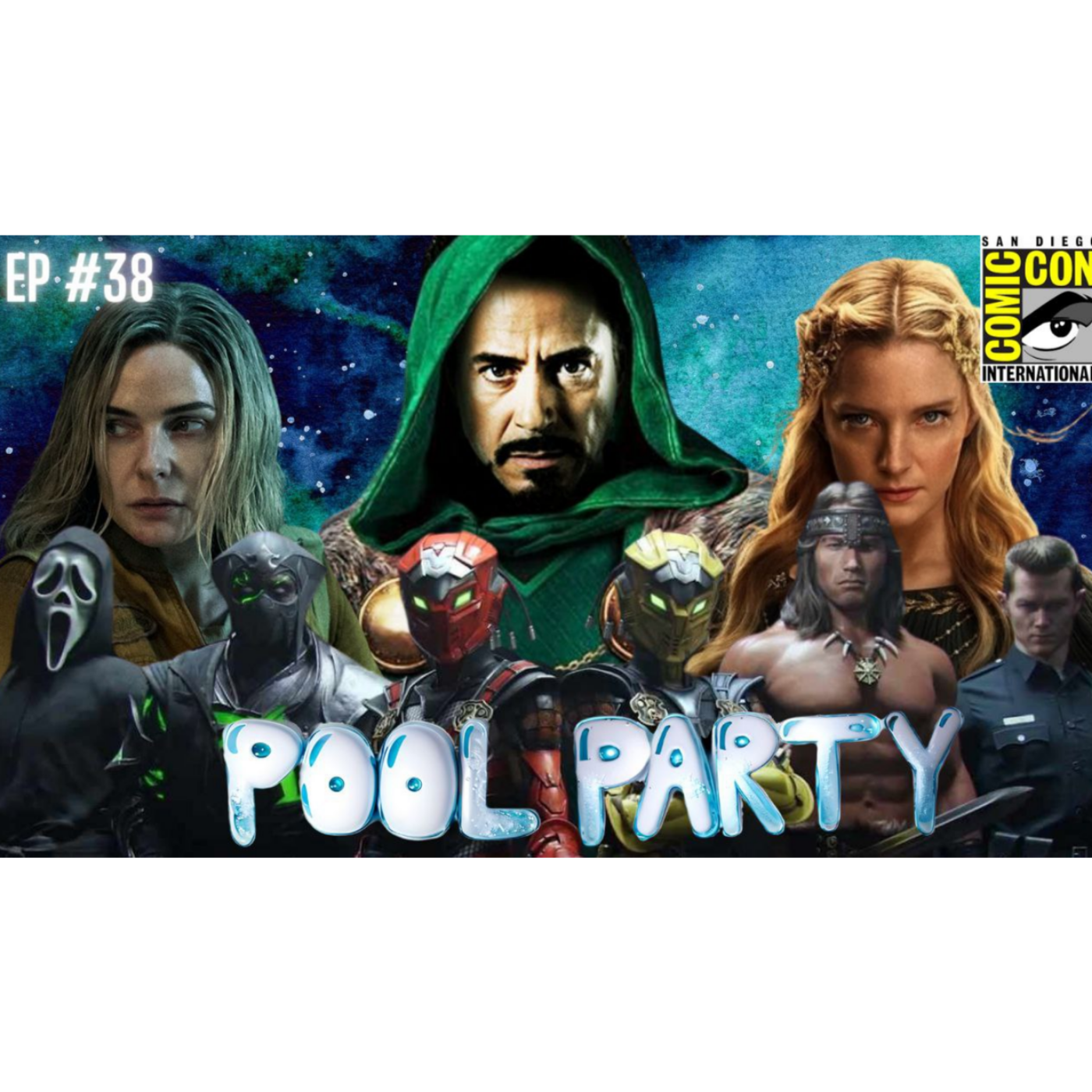 San Diego ComicCon episode artwork