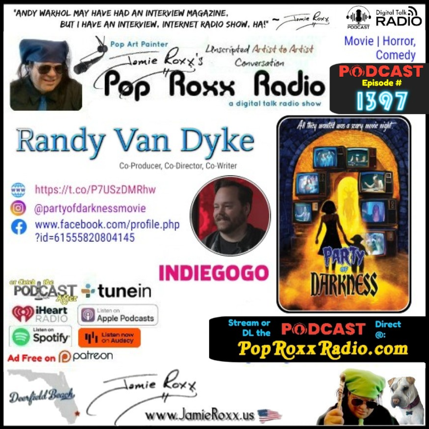 Jamie Roxx\'s Pop Roxx Radio Talk Show