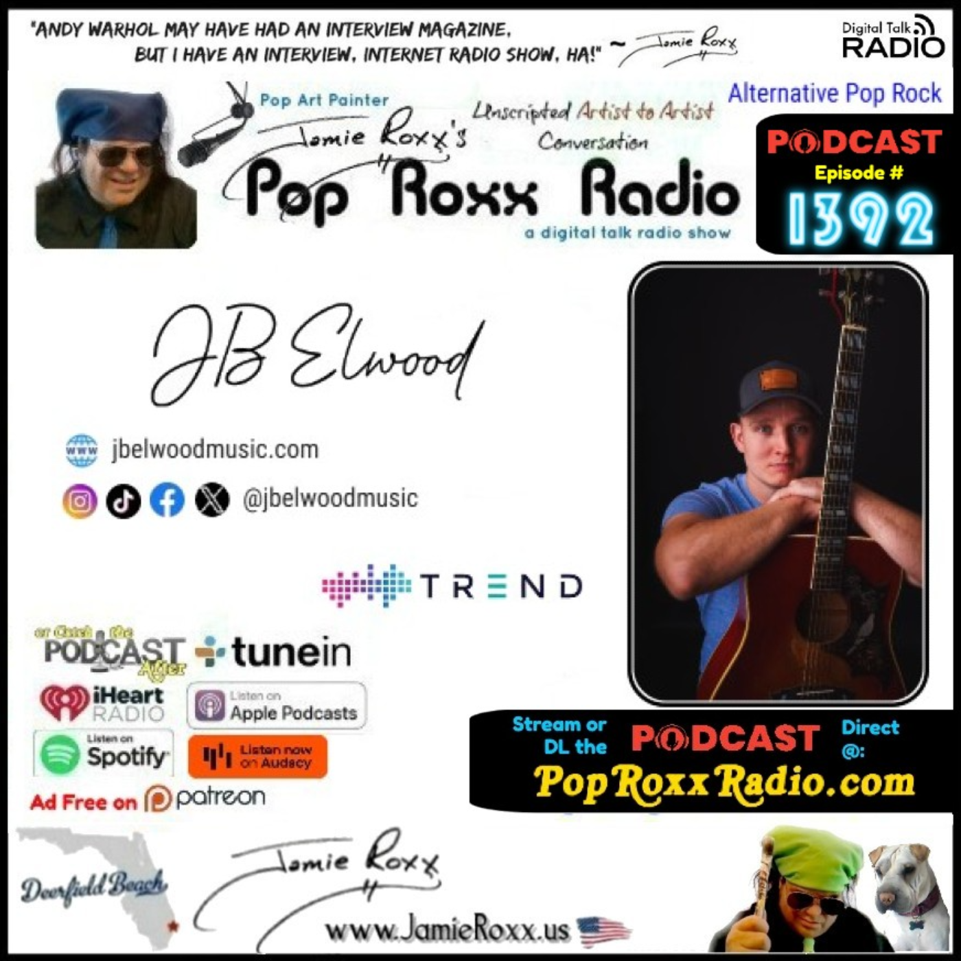 Jamie Roxx\'s Pop Roxx Radio Talk Show