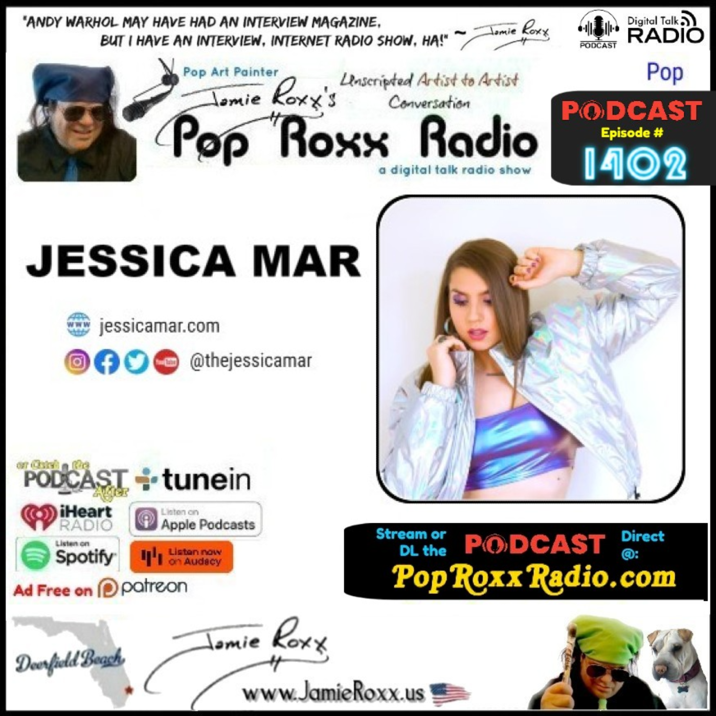 Jamie Roxx\'s Pop Roxx Radio Talk Show