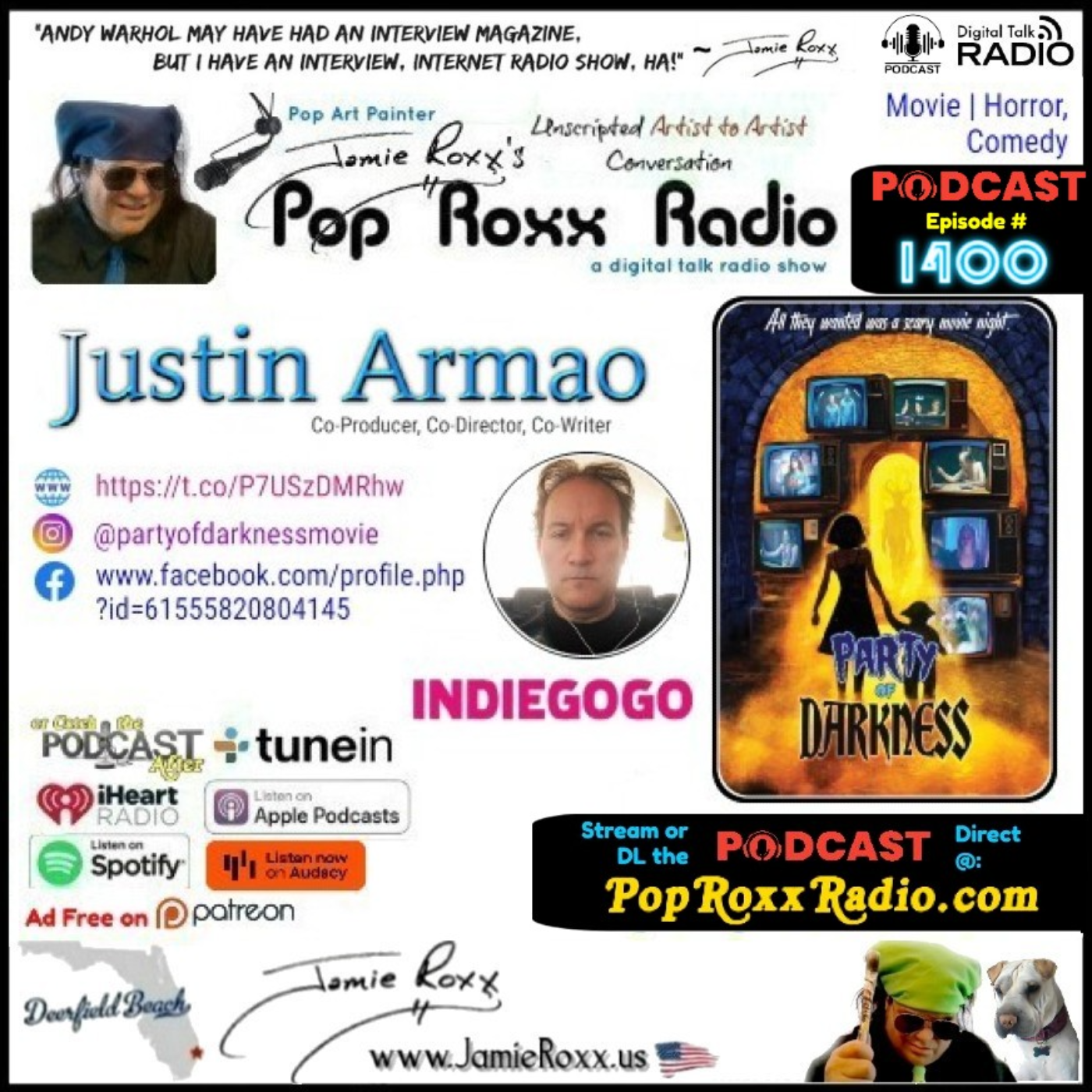 Jamie Roxx\'s Pop Roxx Radio Talk Show