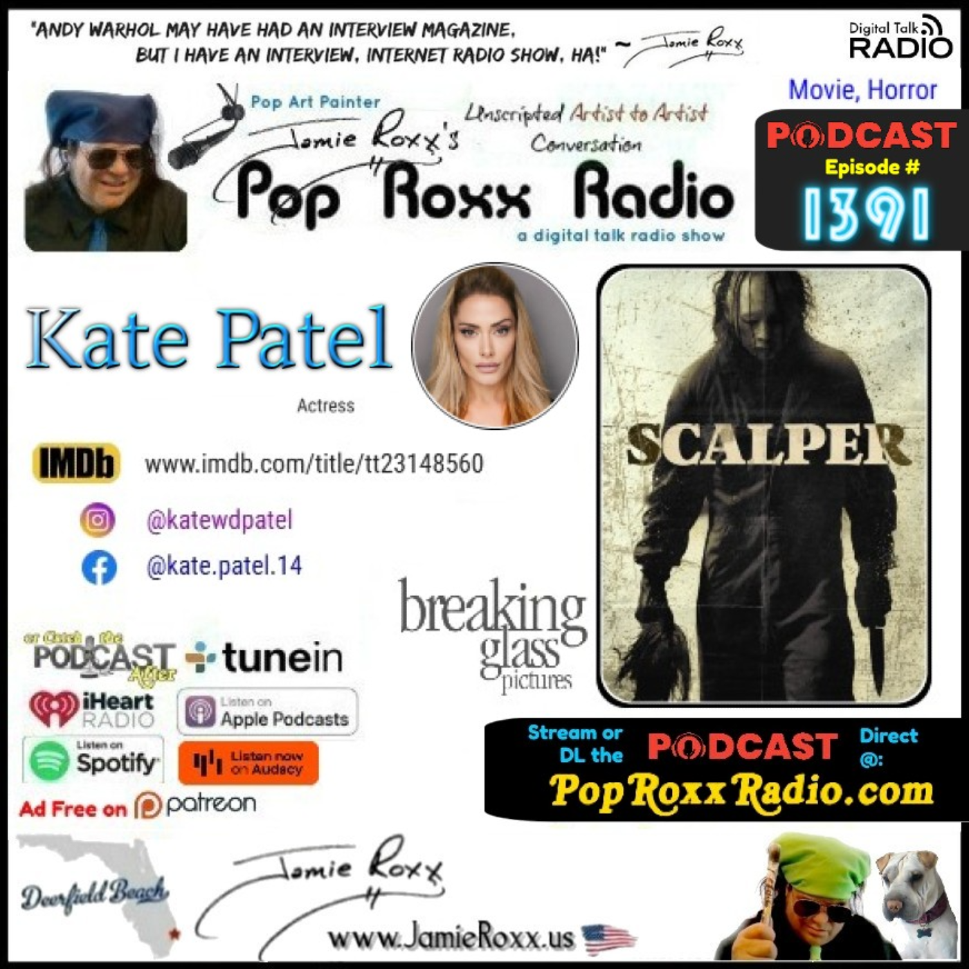 Jamie Roxx\'s Pop Roxx Radio Talk Show