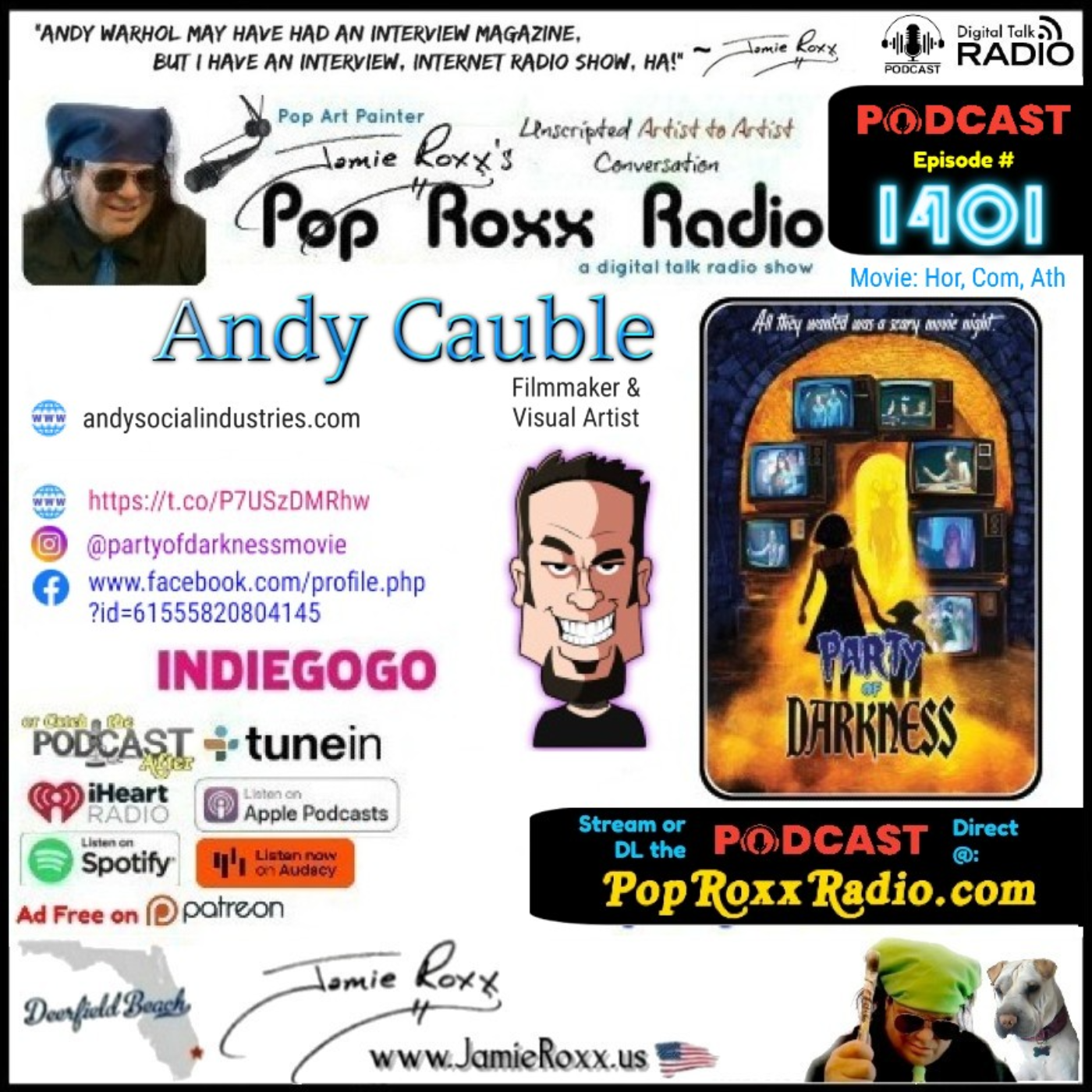 Jamie Roxx\'s Pop Roxx Radio Talk Show