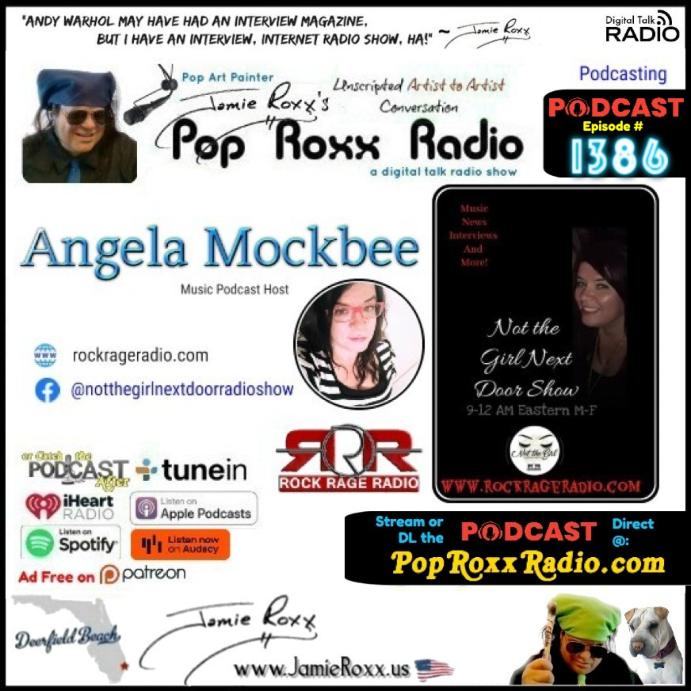 Jamie Roxx\'s Pop Roxx Radio Talk Show