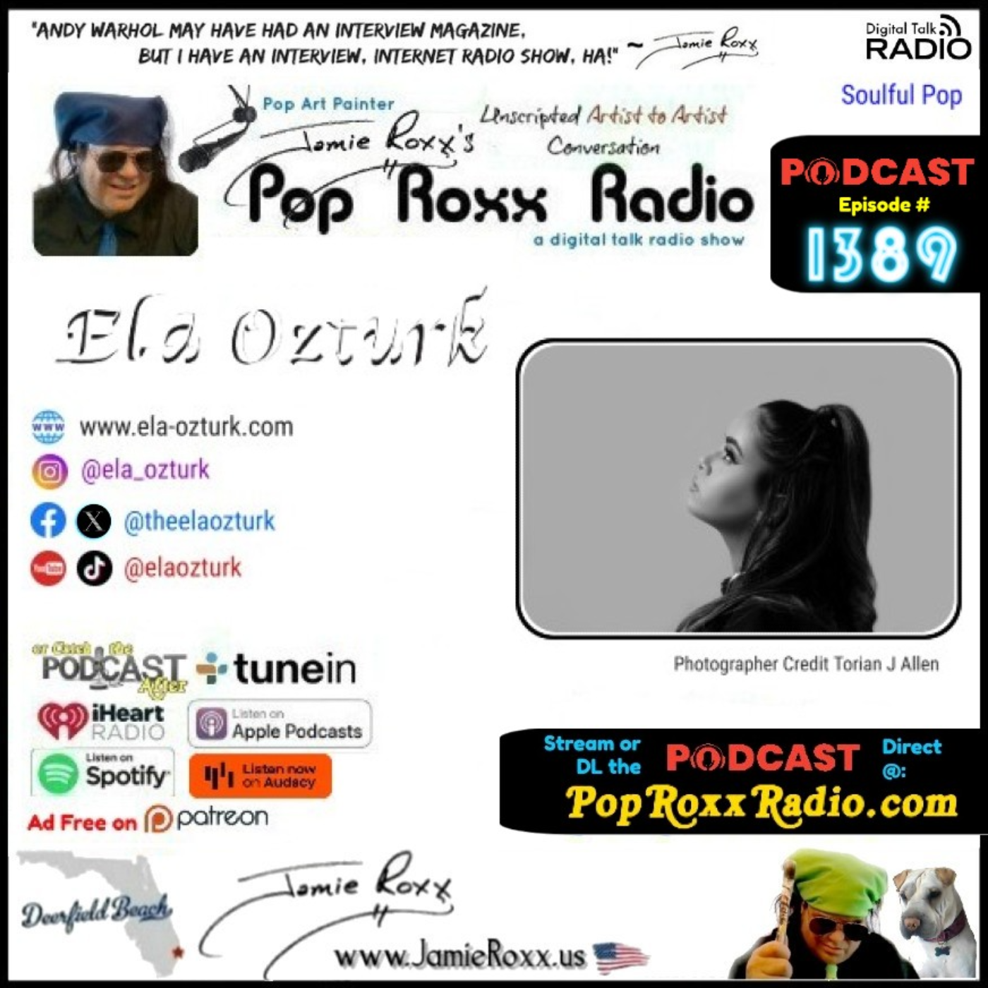 Jamie Roxx\'s Pop Roxx Radio Talk Show
