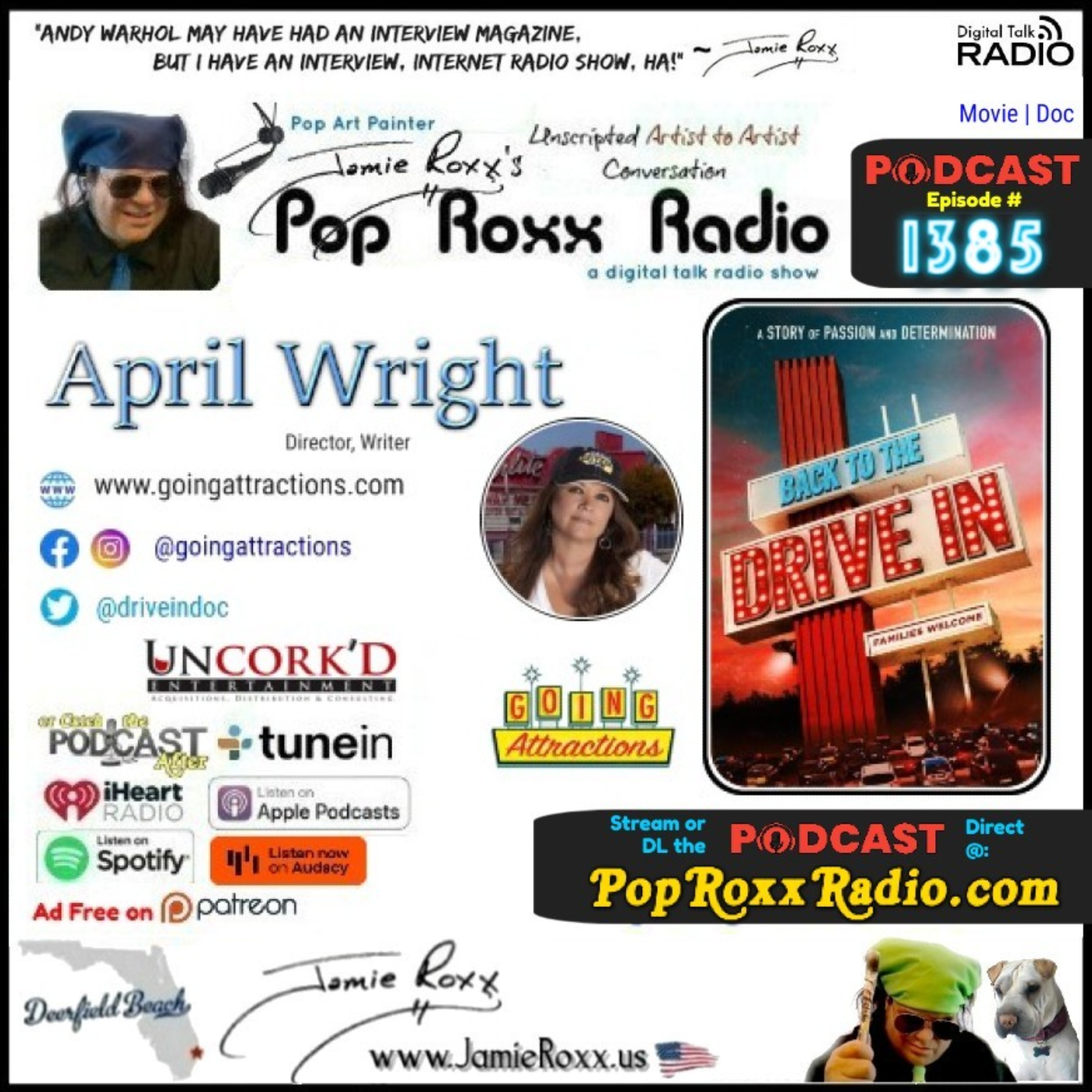Jamie Roxx\'s Pop Roxx Radio Talk Show
