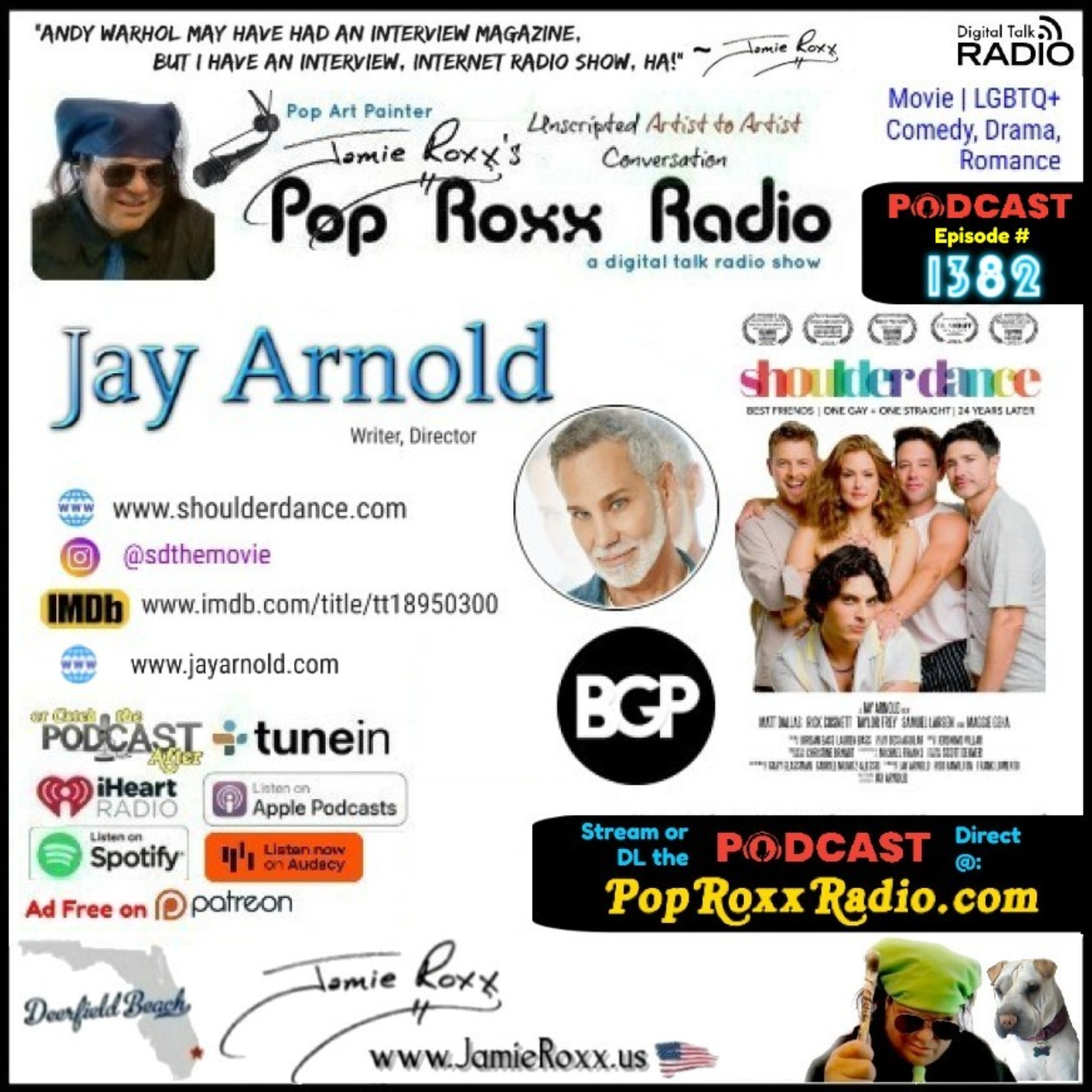 Jamie Roxx\'s Pop Roxx Radio Talk Show