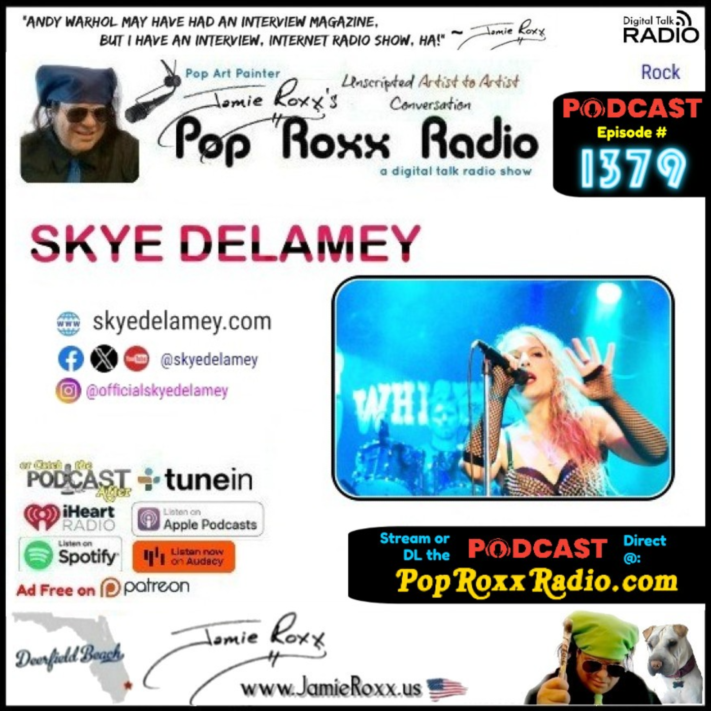 Jamie Roxx\'s Pop Roxx Radio Talk Show