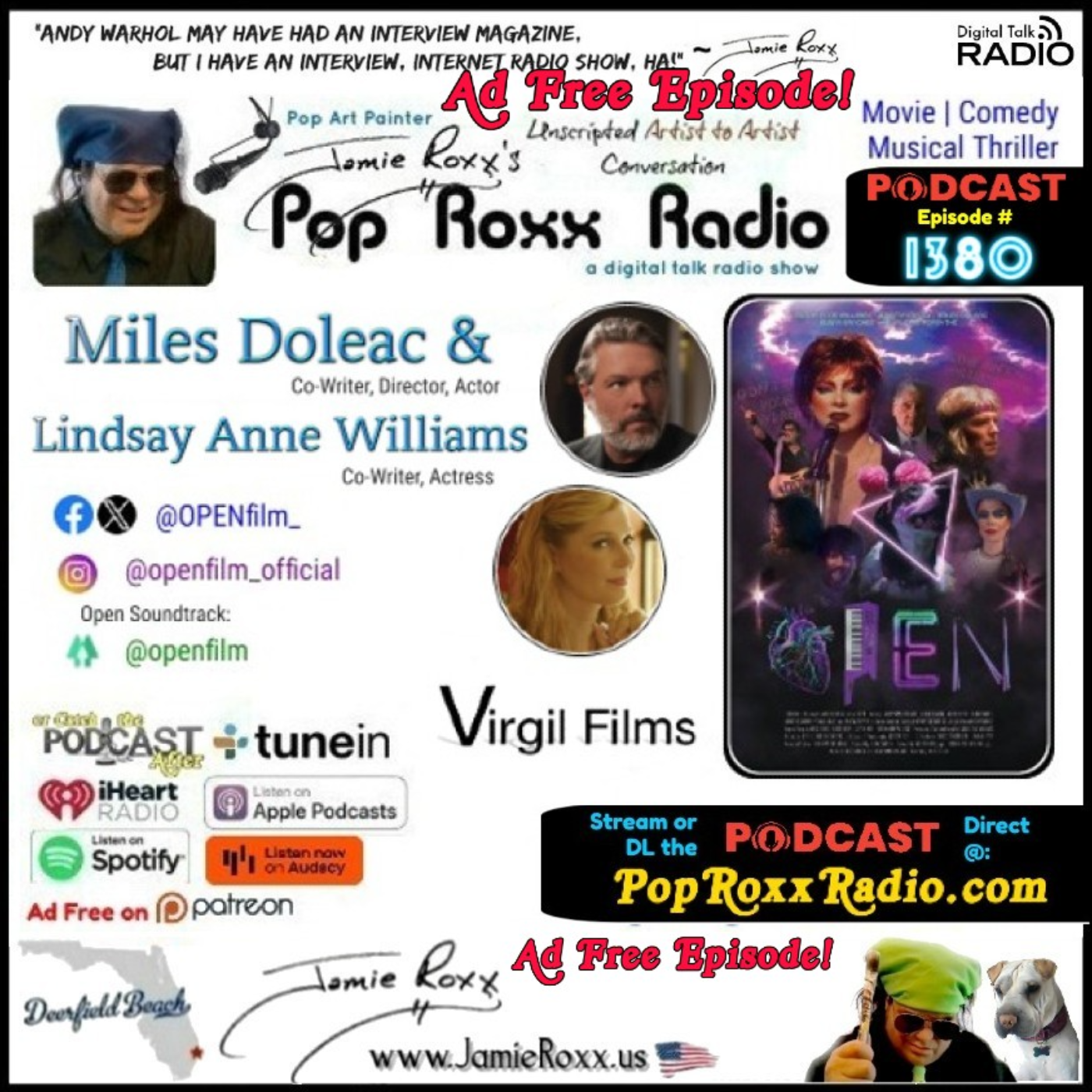 Jamie Roxx\'s Pop Roxx Radio Talk Show