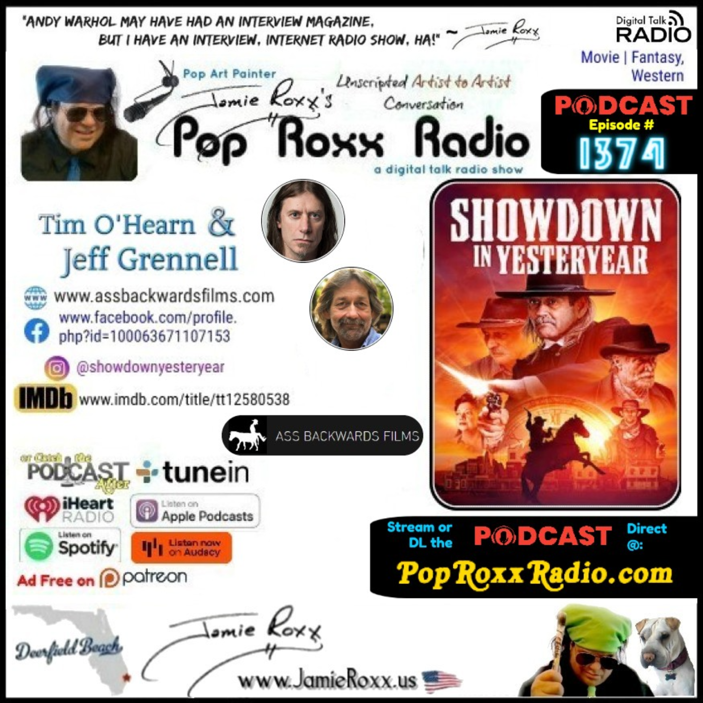 Jamie Roxx\'s Pop Roxx Radio Talk Show