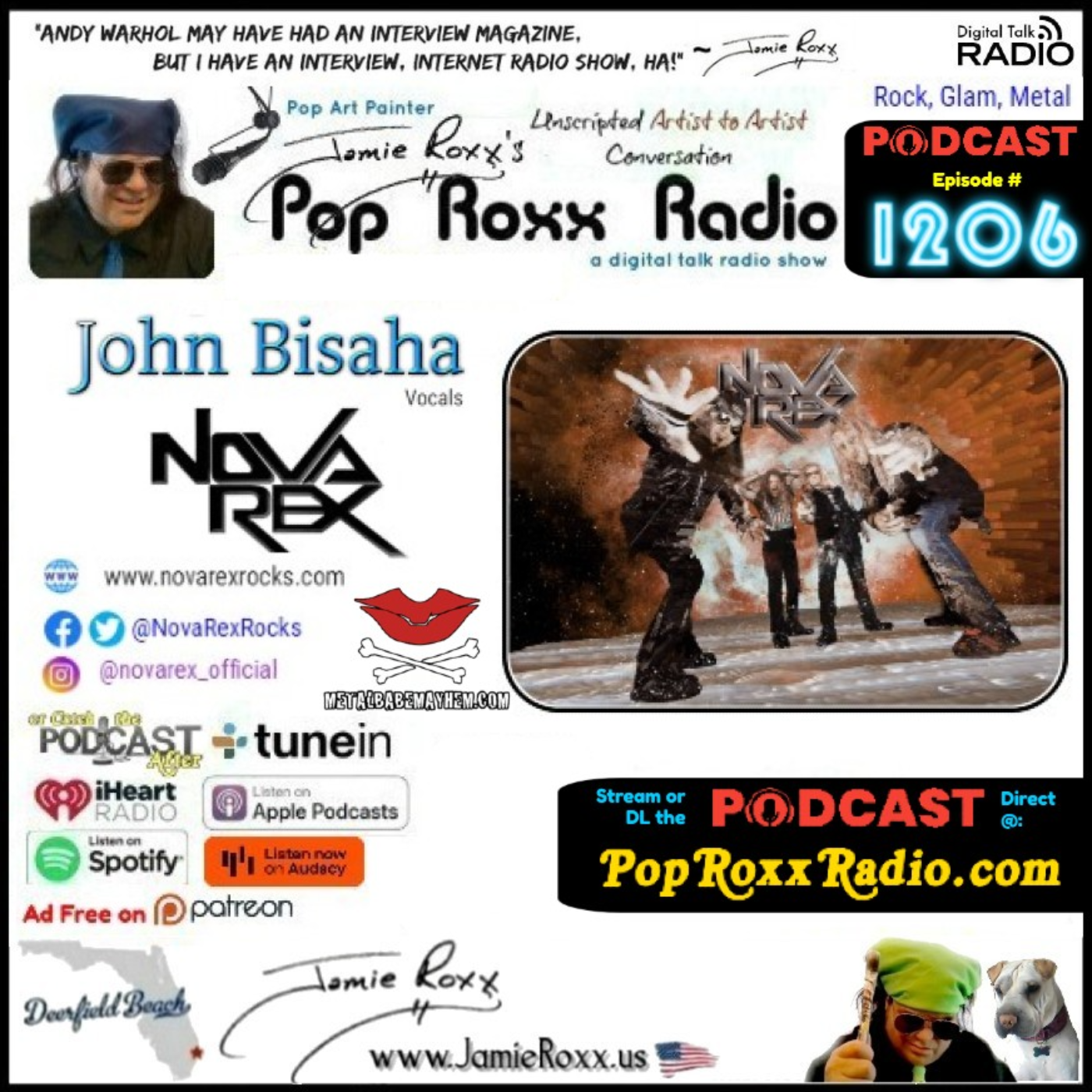 Jamie Roxx\'s Pop Roxx Radio Talk Show