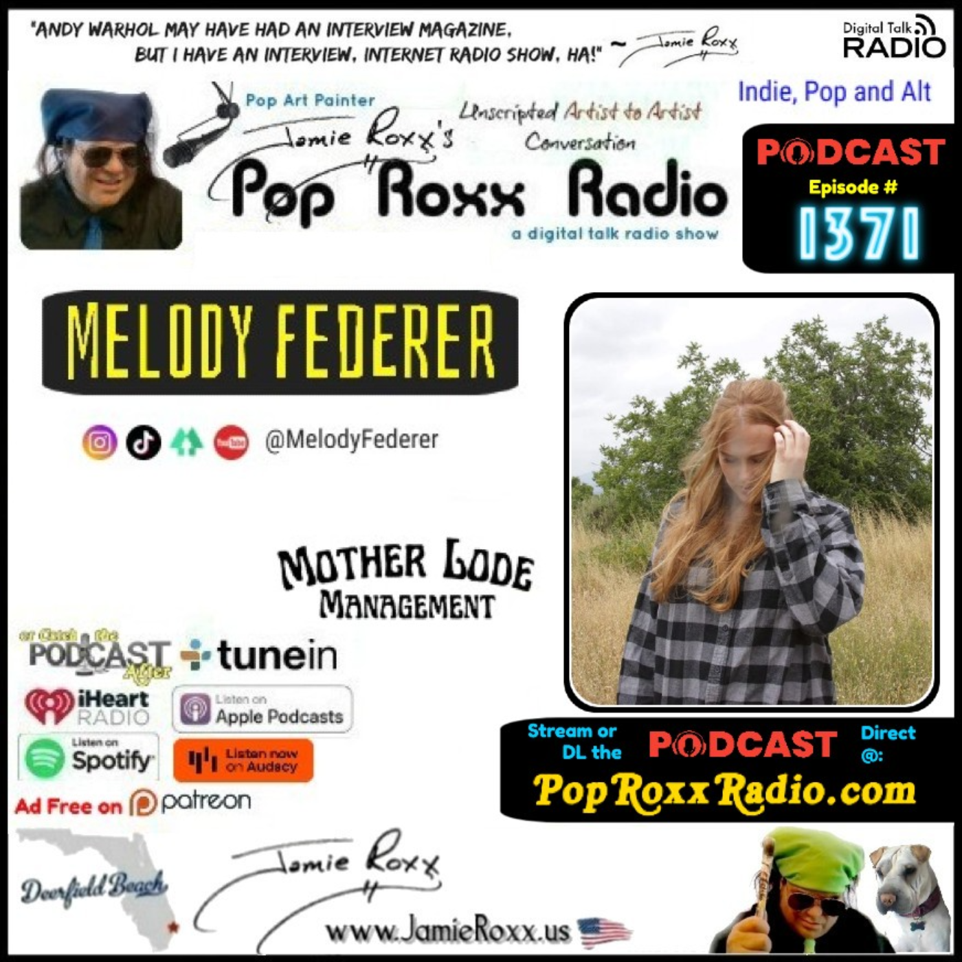 Jamie Roxx\'s Pop Roxx Radio Talk Show