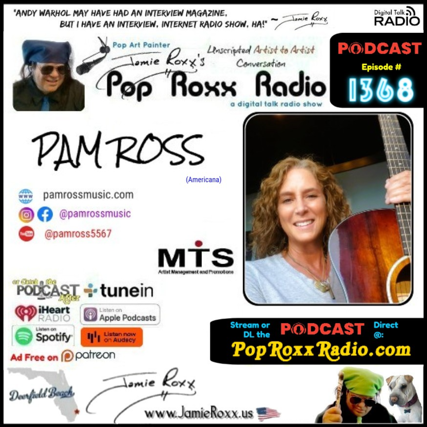 Jamie Roxx\'s Pop Roxx Radio Talk Show