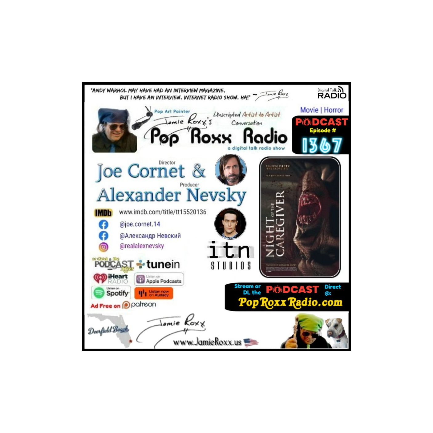 Jamie Roxx\'s Pop Roxx Radio Talk Show