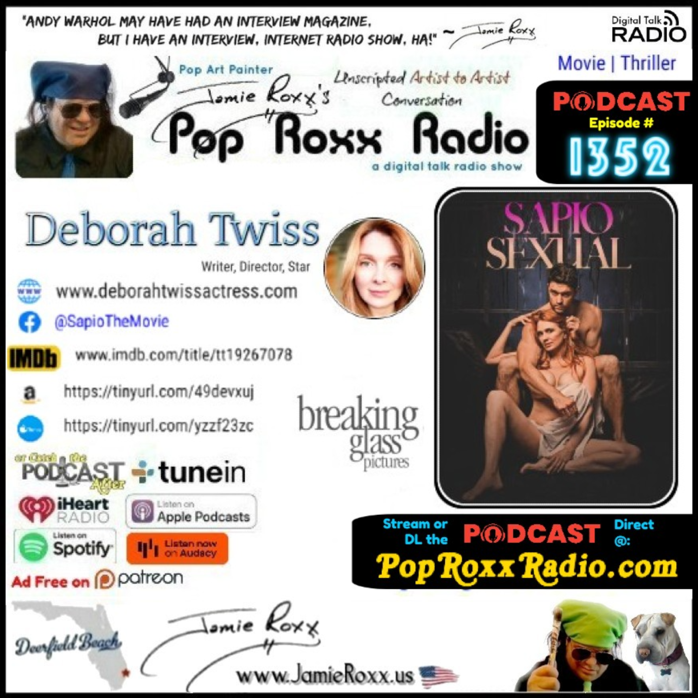 Jamie Roxx\'s Pop Roxx Radio Talk Show