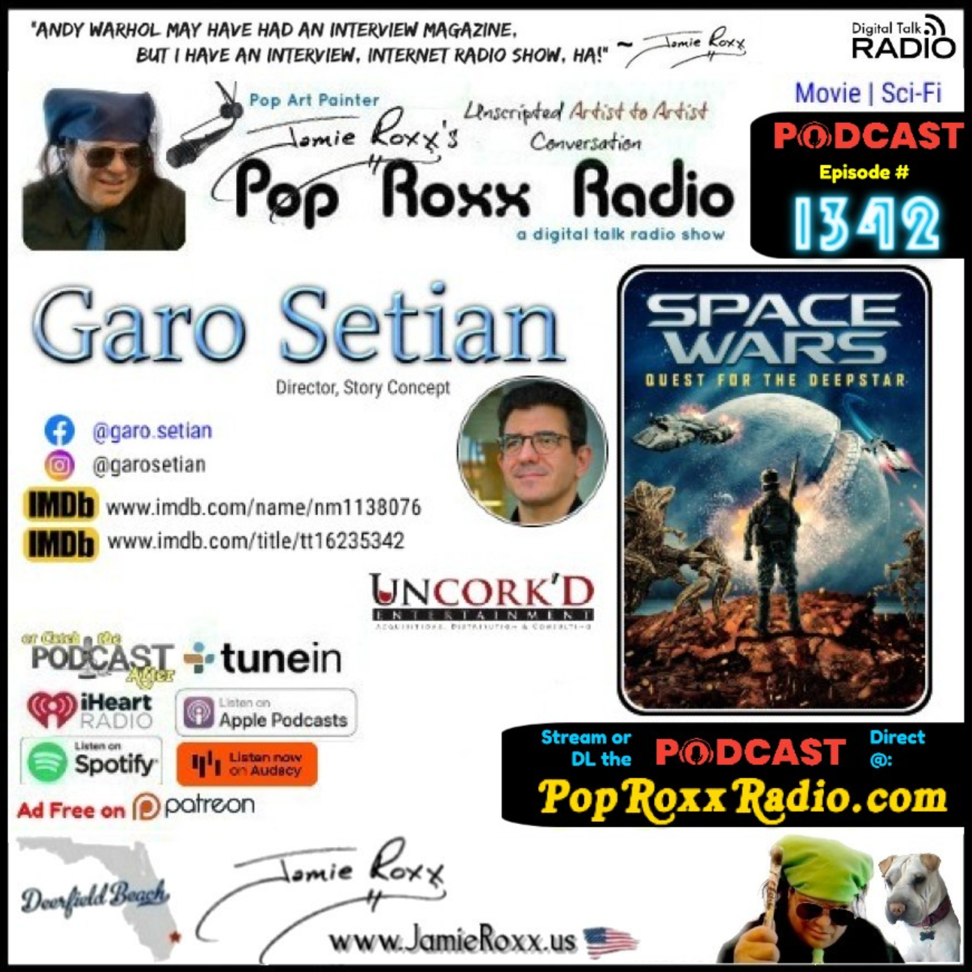 Jamie Roxx\'s Pop Roxx Radio Talk Show