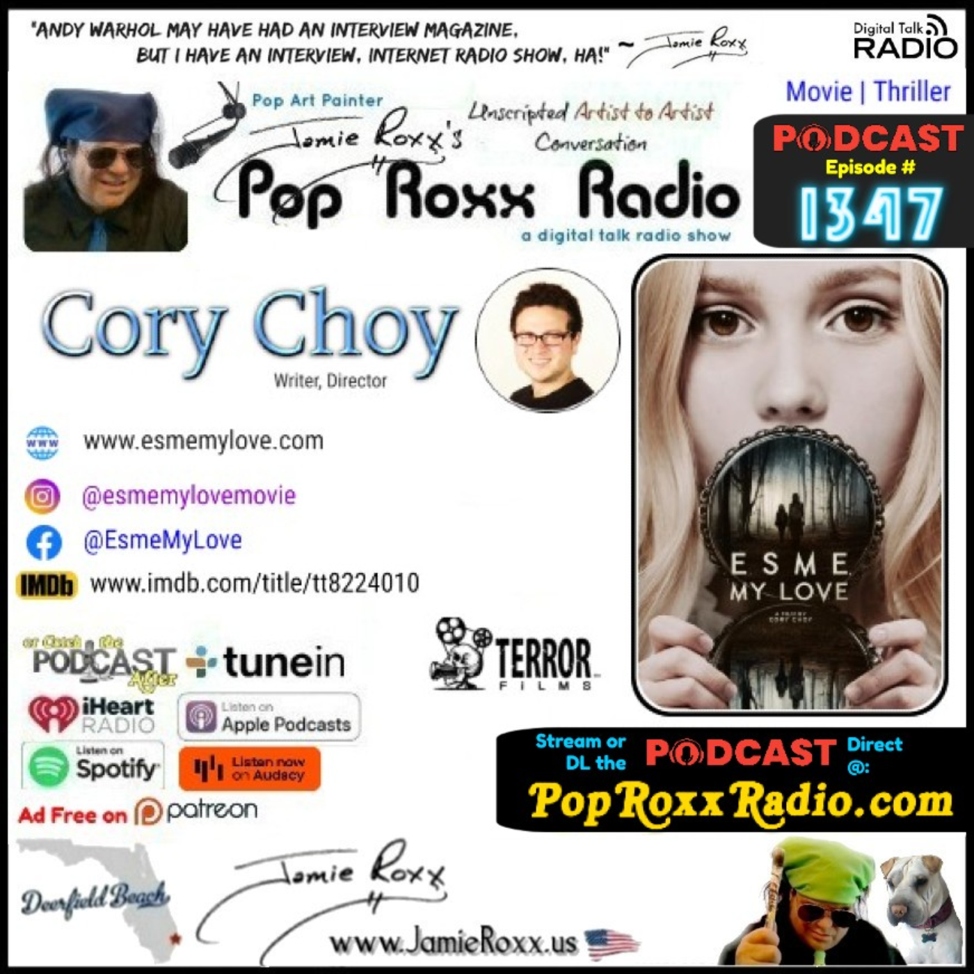 Cory Choy, writer/director (ESME MY LOVE, Movie | Thriller)