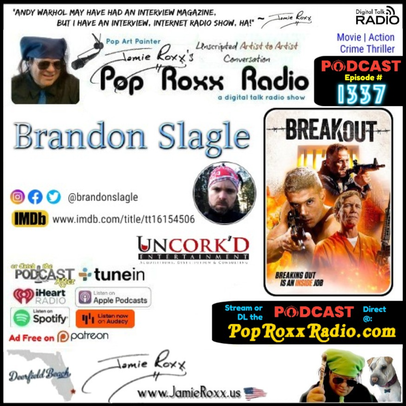 Jamie Roxx\'s Pop Roxx Radio Talk Show