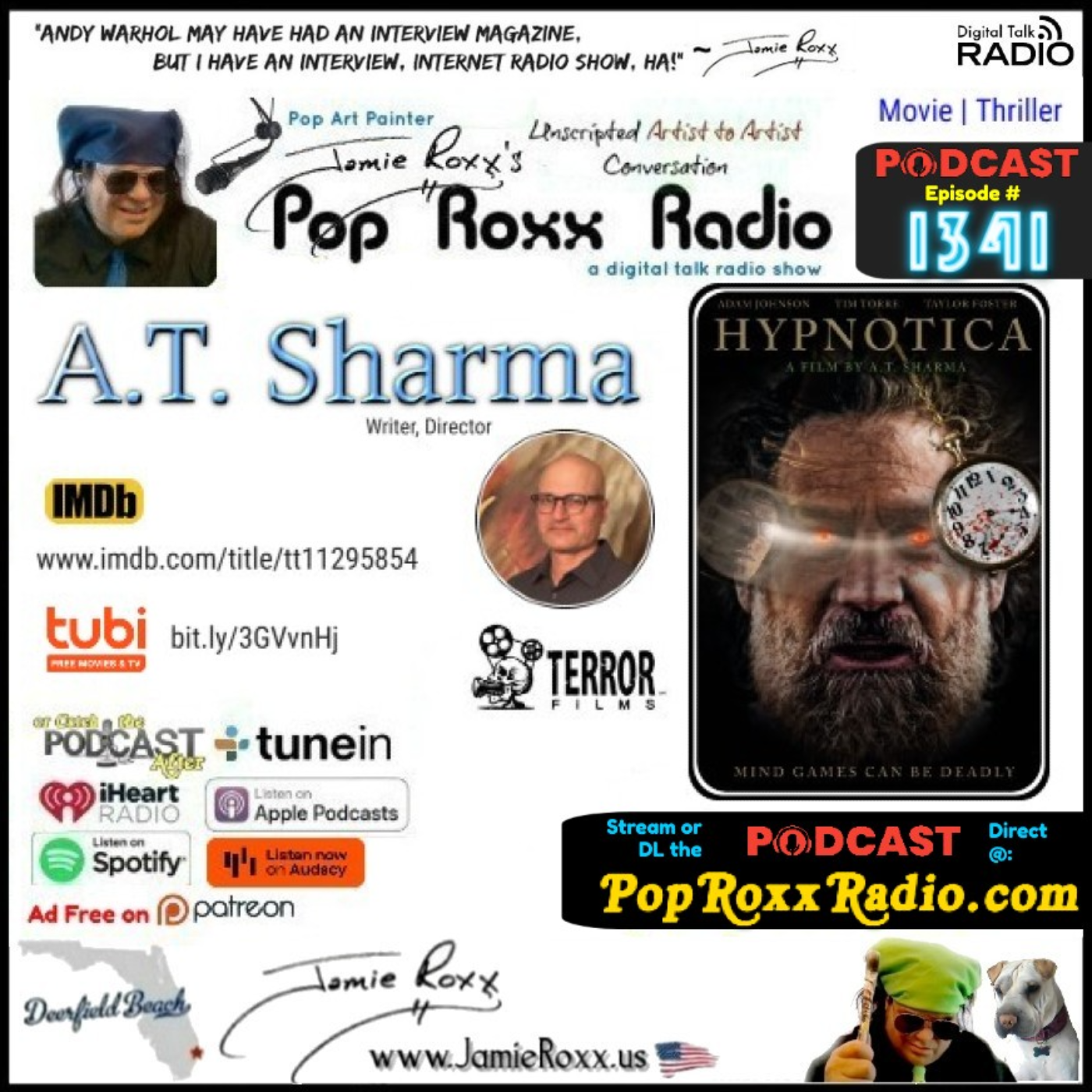 A.T. Sharma Writer, Director (HYPNOTICA; Thriller)