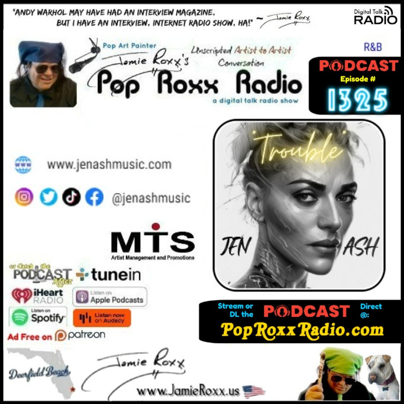Jamie Roxx\'s Pop Roxx Radio Talk Show