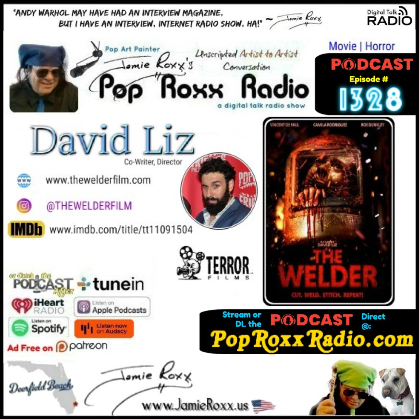 David Liz, Co-Writer, Director (Movie | THE WELDER; Horror)