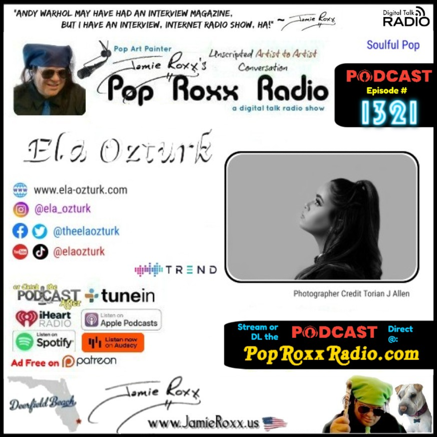 Jamie Roxx\'s Pop Roxx Radio Talk Show