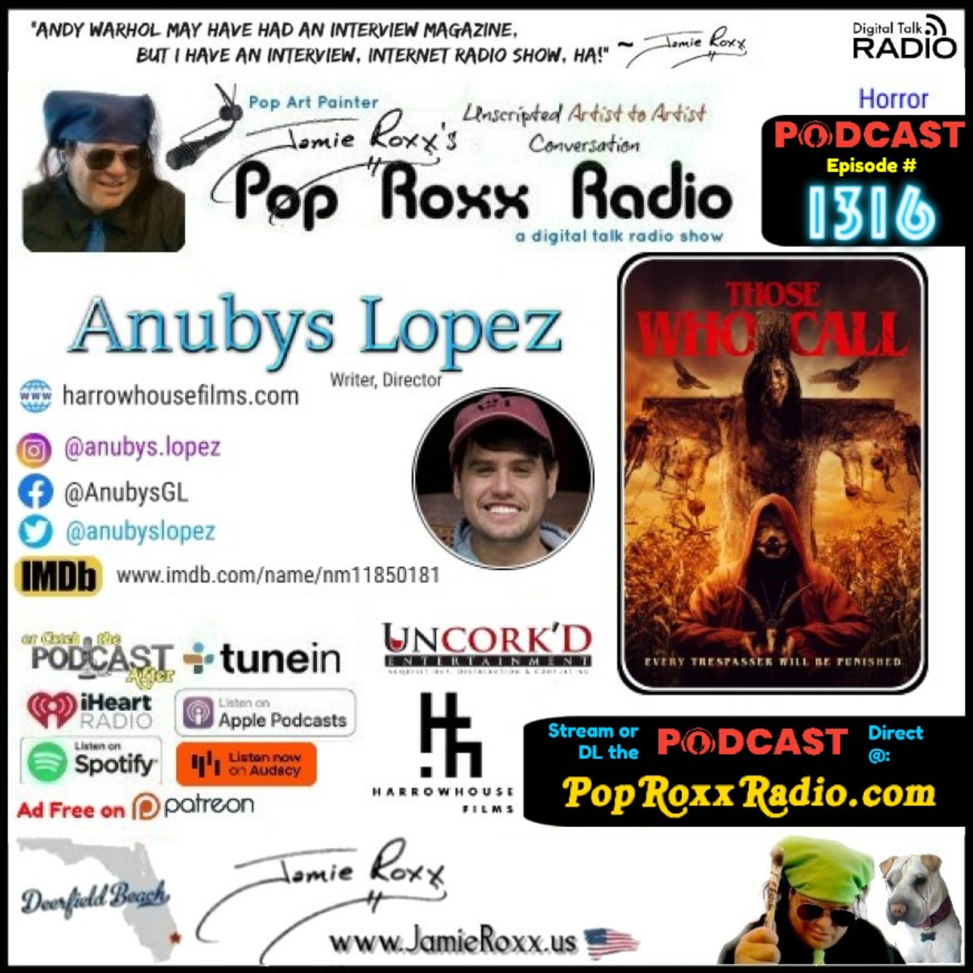 Jamie Roxx\'s Pop Roxx Radio Talk Show