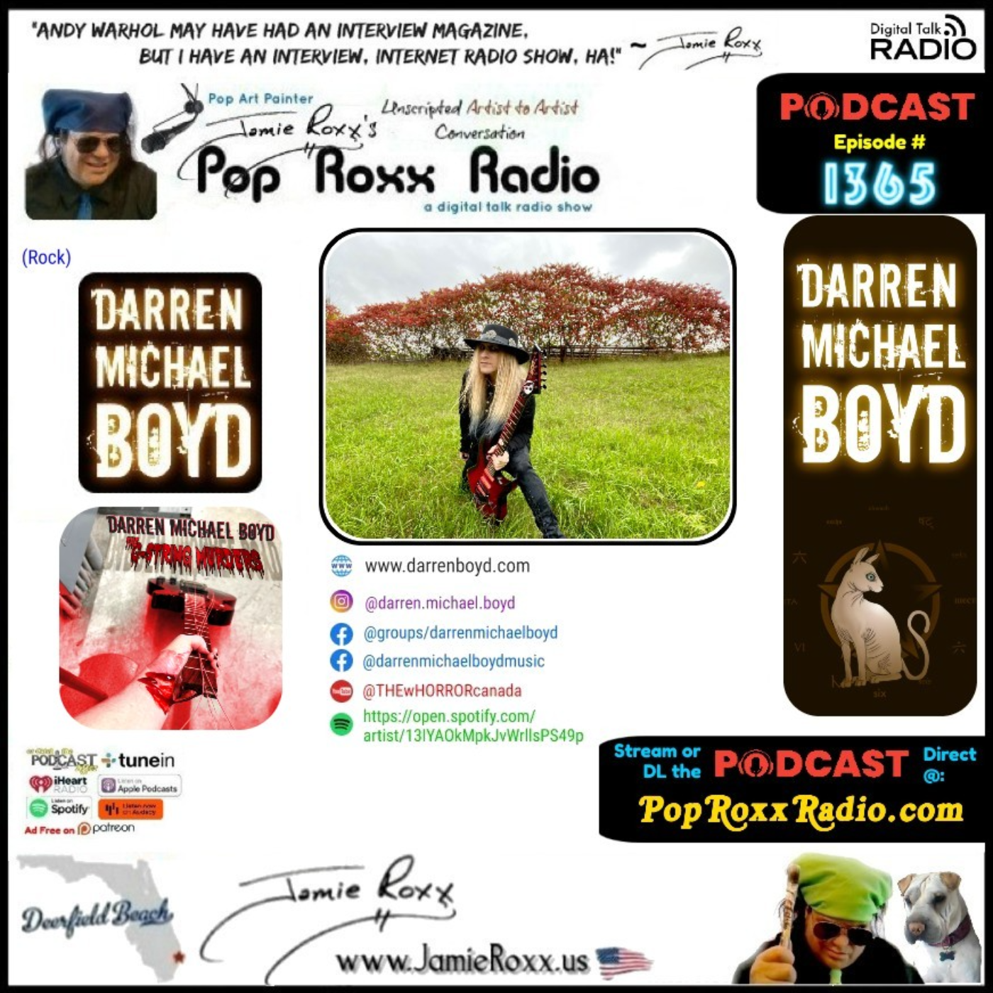Jamie Roxx\'s Pop Roxx Radio Talk Show