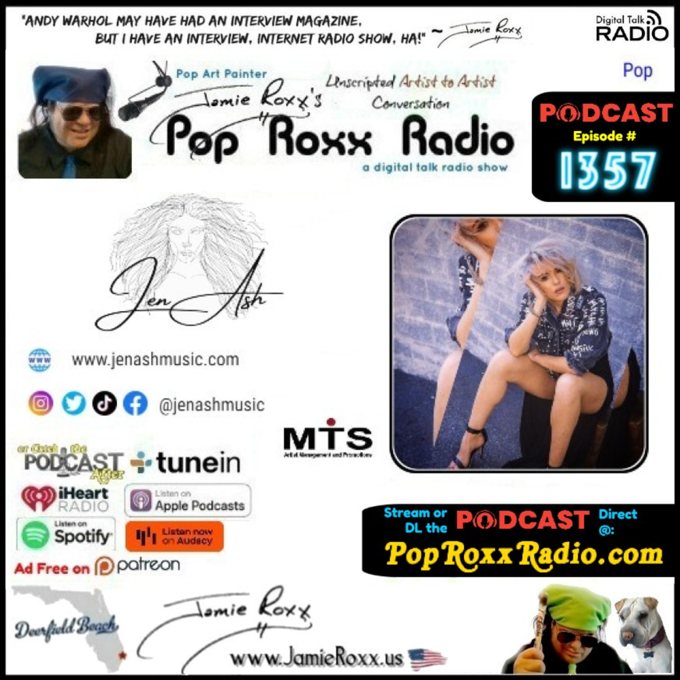 Jamie Roxx\'s Pop Roxx Radio Talk Show