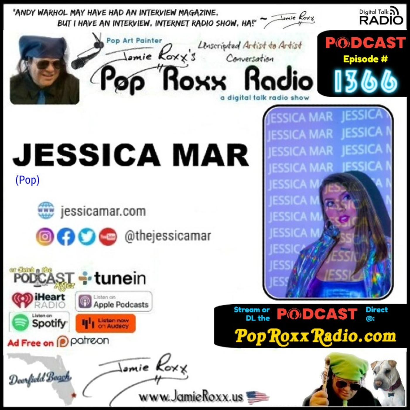 Jamie Roxx\'s Pop Roxx Radio Talk Show