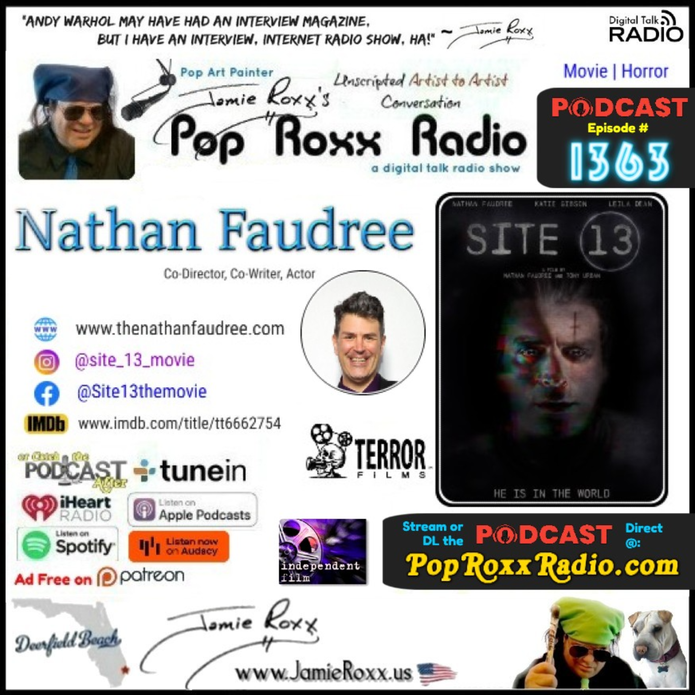 Jamie Roxx\'s Pop Roxx Radio Talk Show
