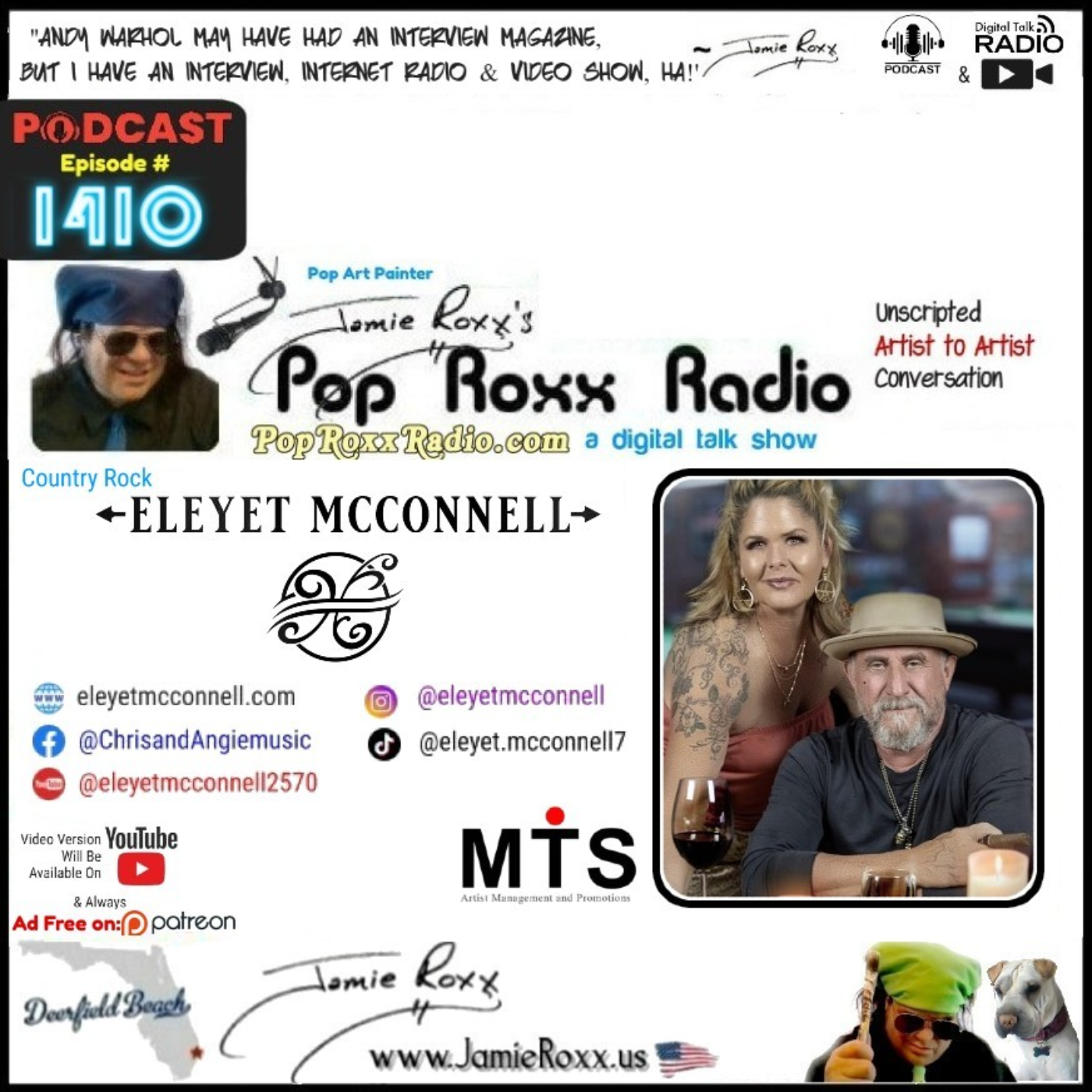 Jamie Roxx\'s Pop Roxx Radio Talk Show