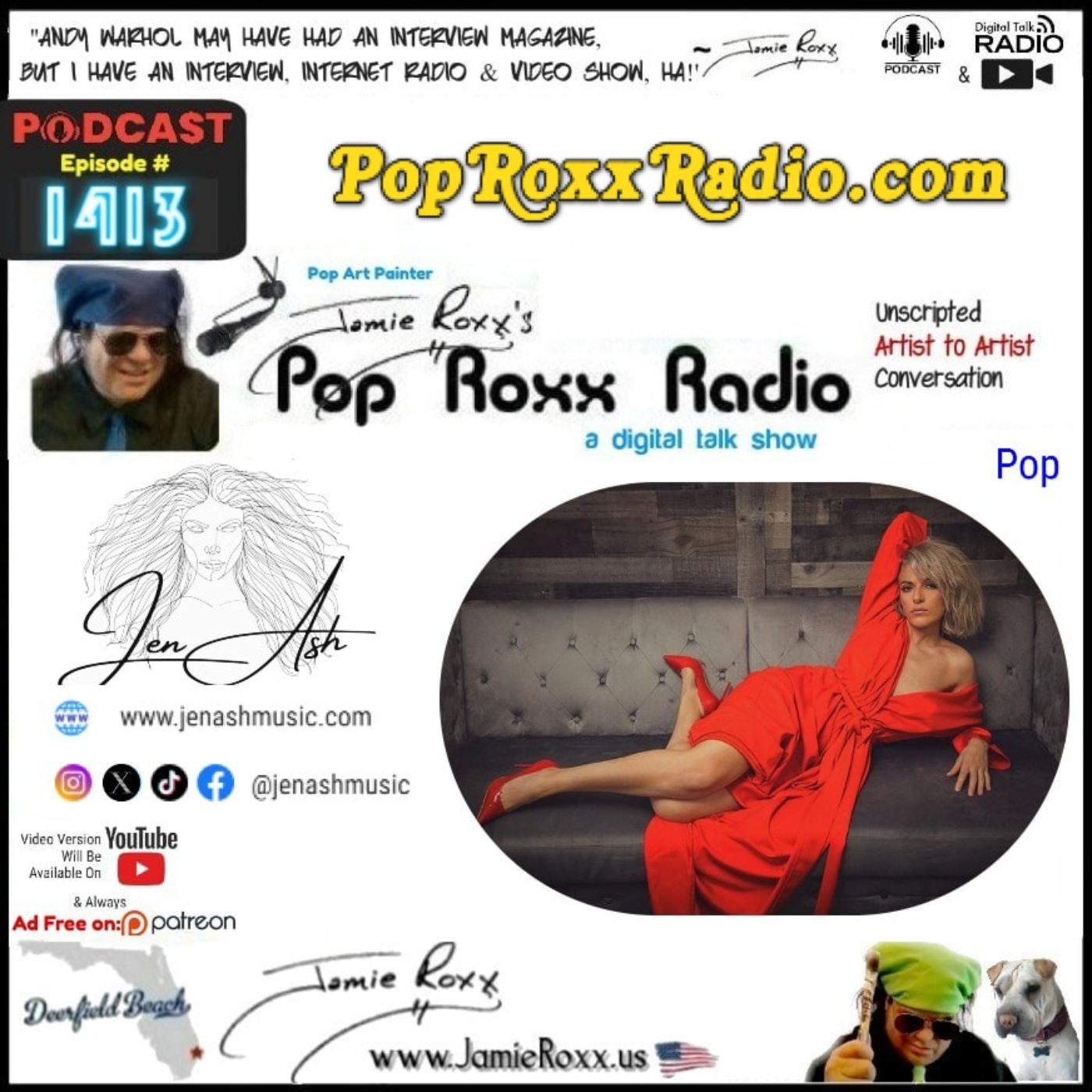 Jamie Roxx\'s Pop Roxx Radio Talk Show