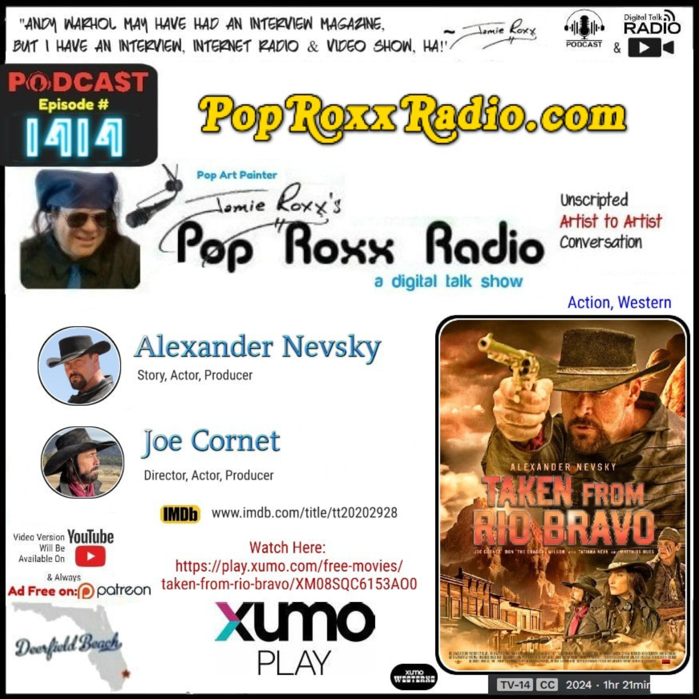 Jamie Roxx\'s Pop Roxx Radio Talk Show