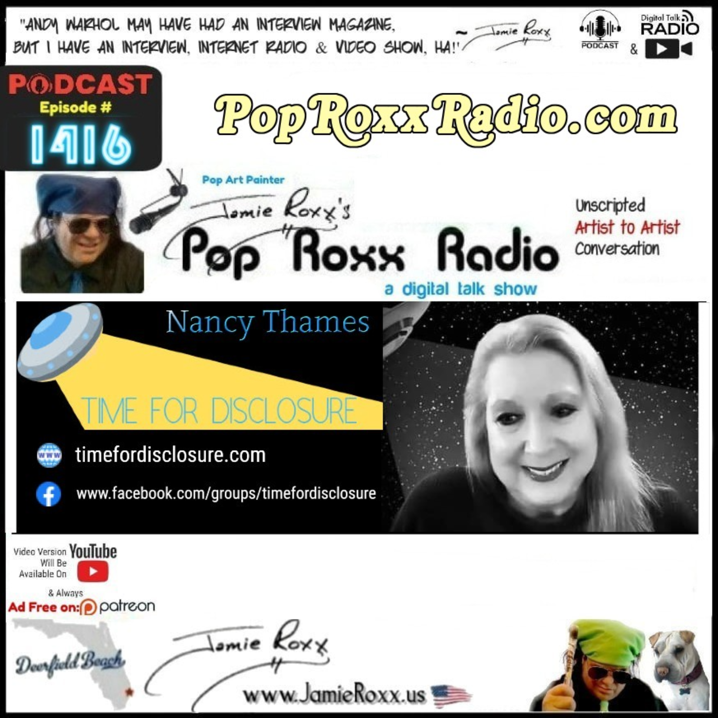 Jamie Roxx\'s Pop Roxx Radio Talk Show