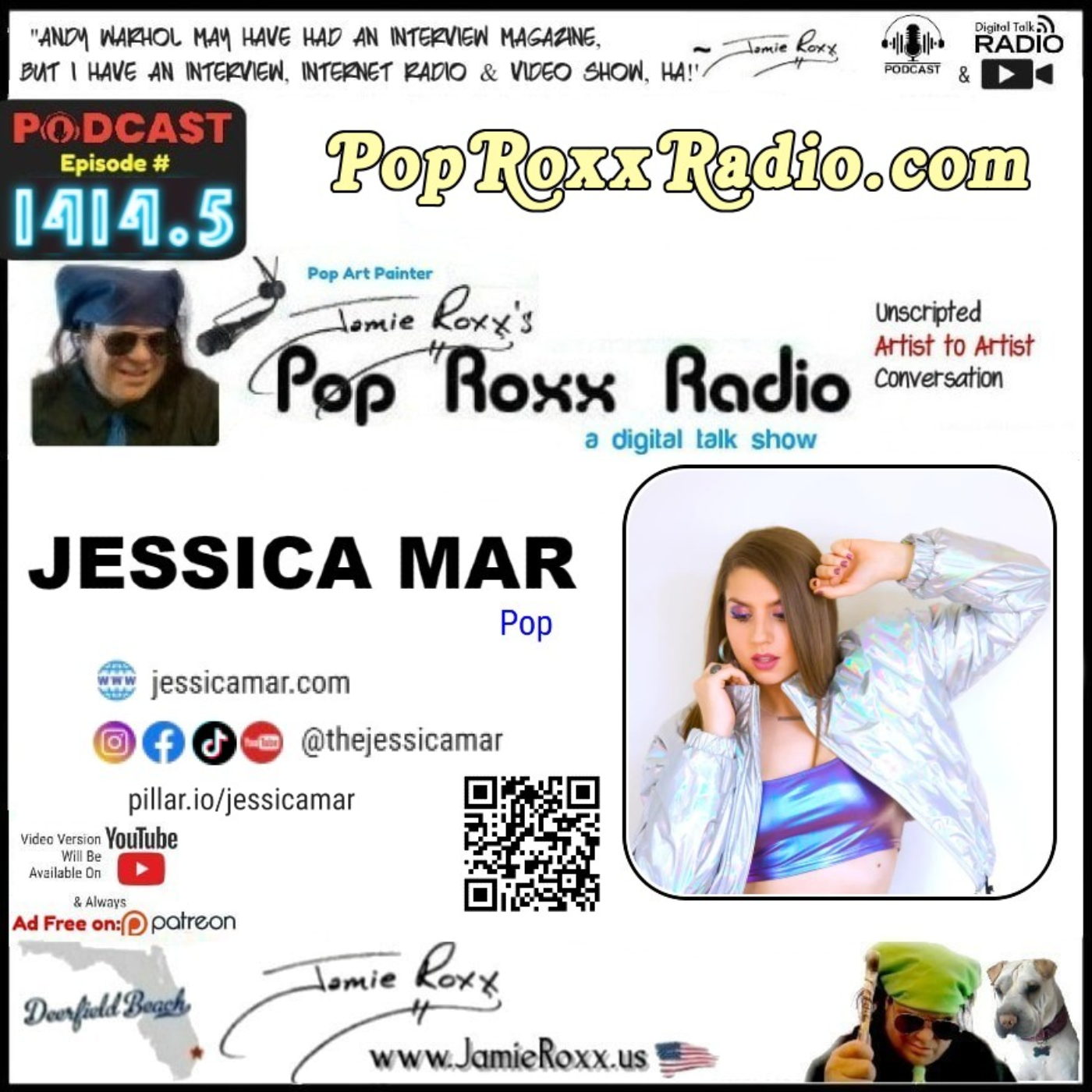 Jamie Roxx\'s Pop Roxx Radio Talk Show