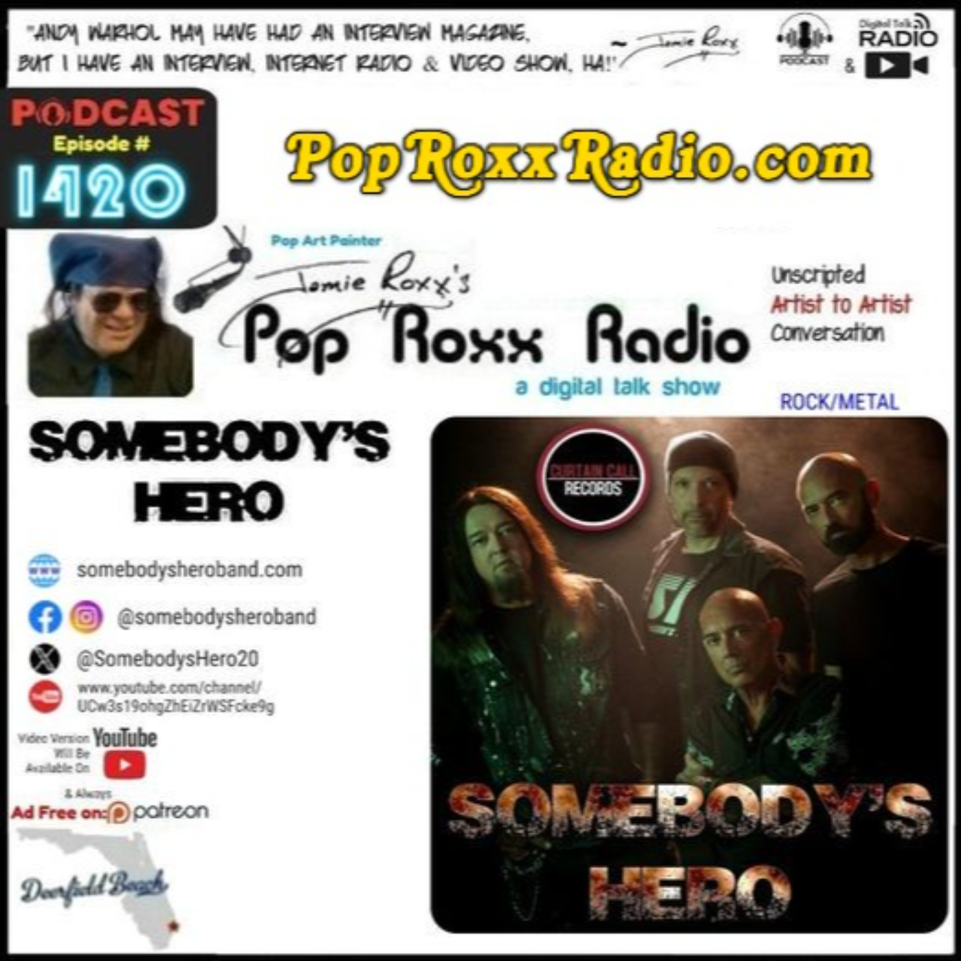 Jamie Roxx\'s Pop Roxx Radio Talk Show