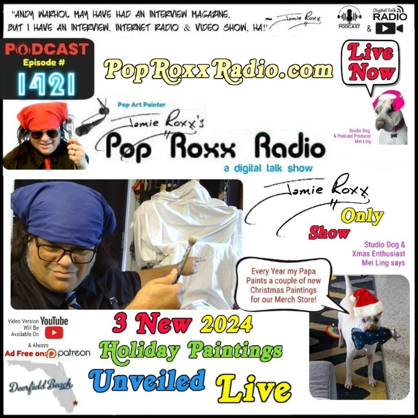Jamie Roxx\'s Pop Roxx Radio Talk Show