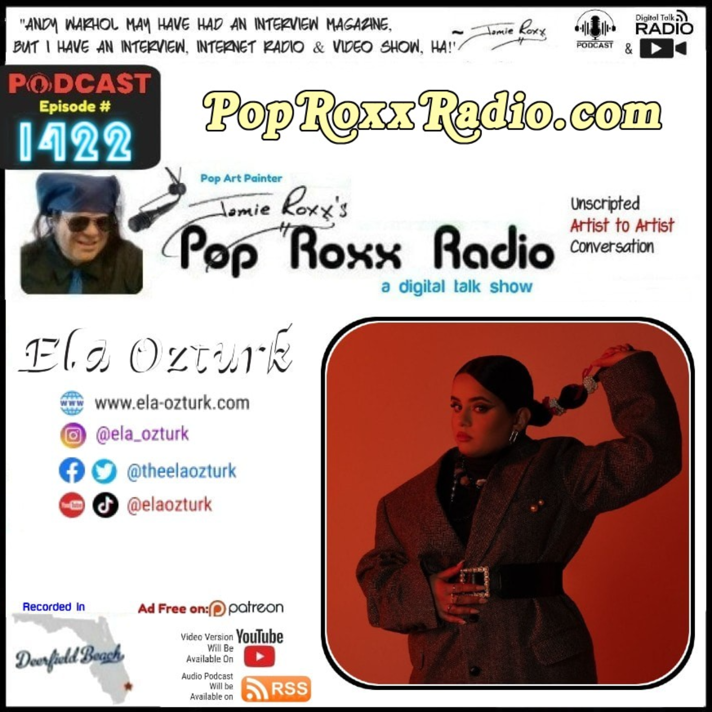 Jamie Roxx\'s Pop Roxx Radio Talk Show